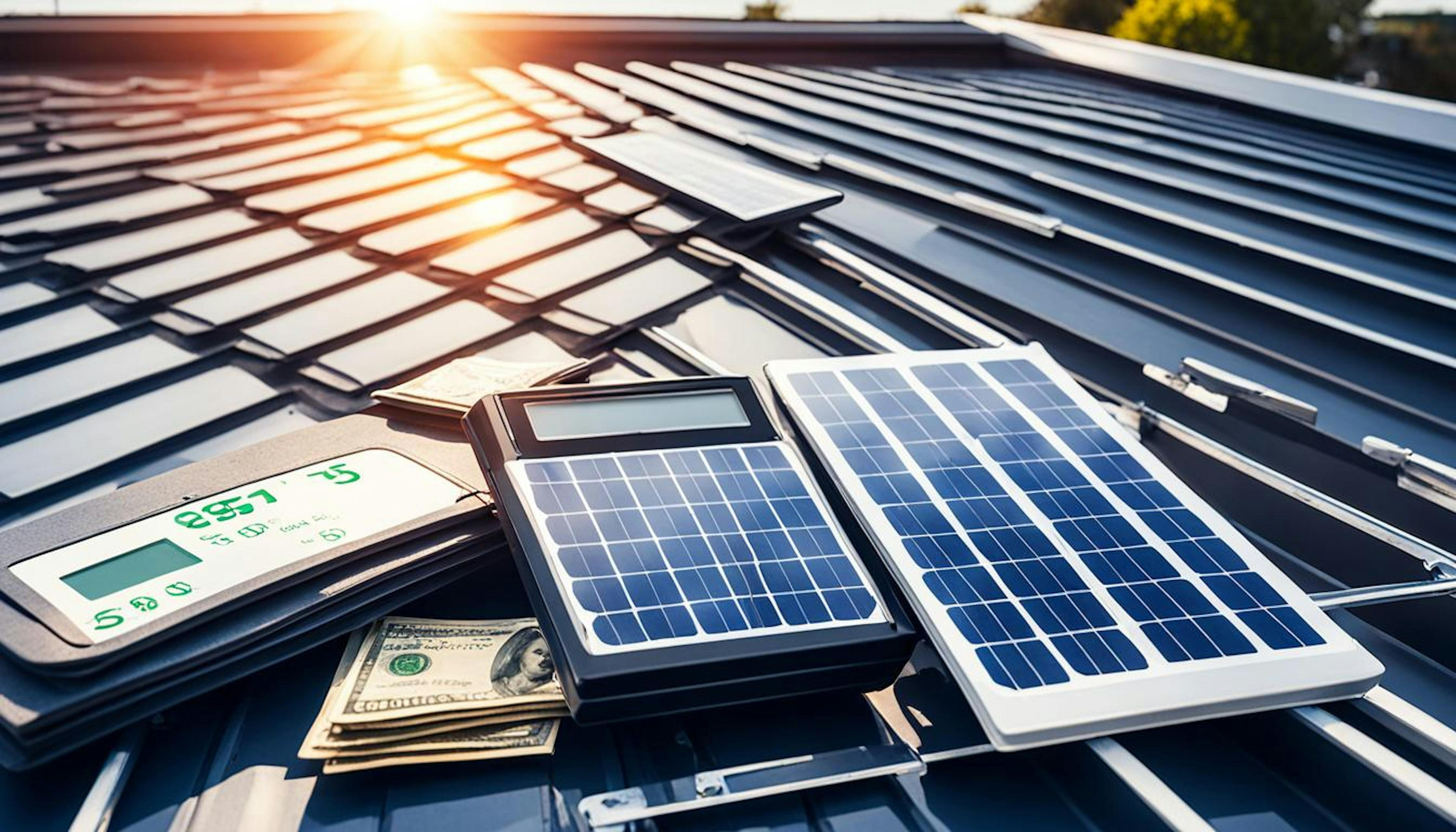 Homeowners evaluate solar panel installation for long-term savings and potential home value increase.