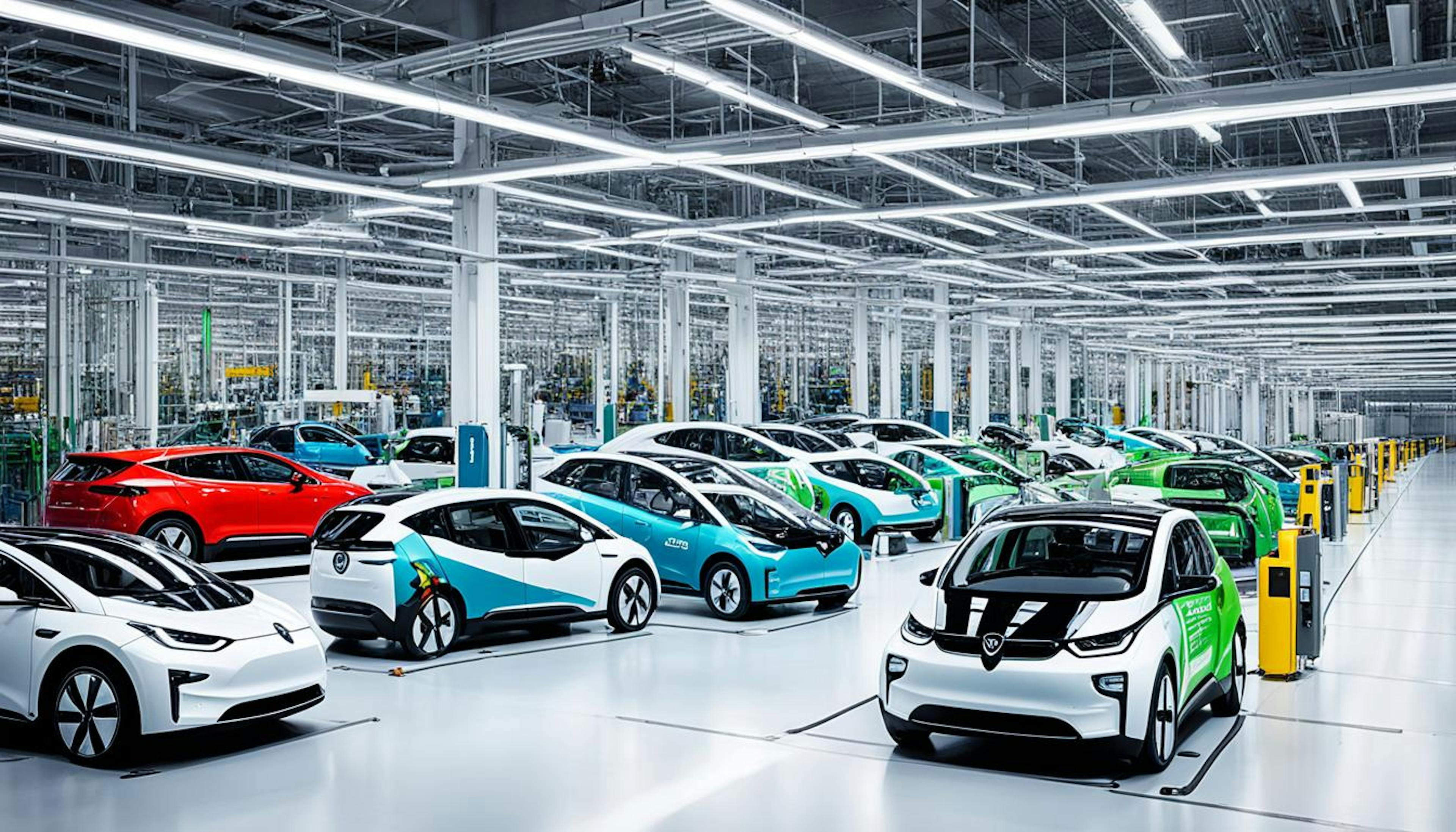 Environmental challenges in electric vehicle manufacturing, from raw materials to sustainable production.