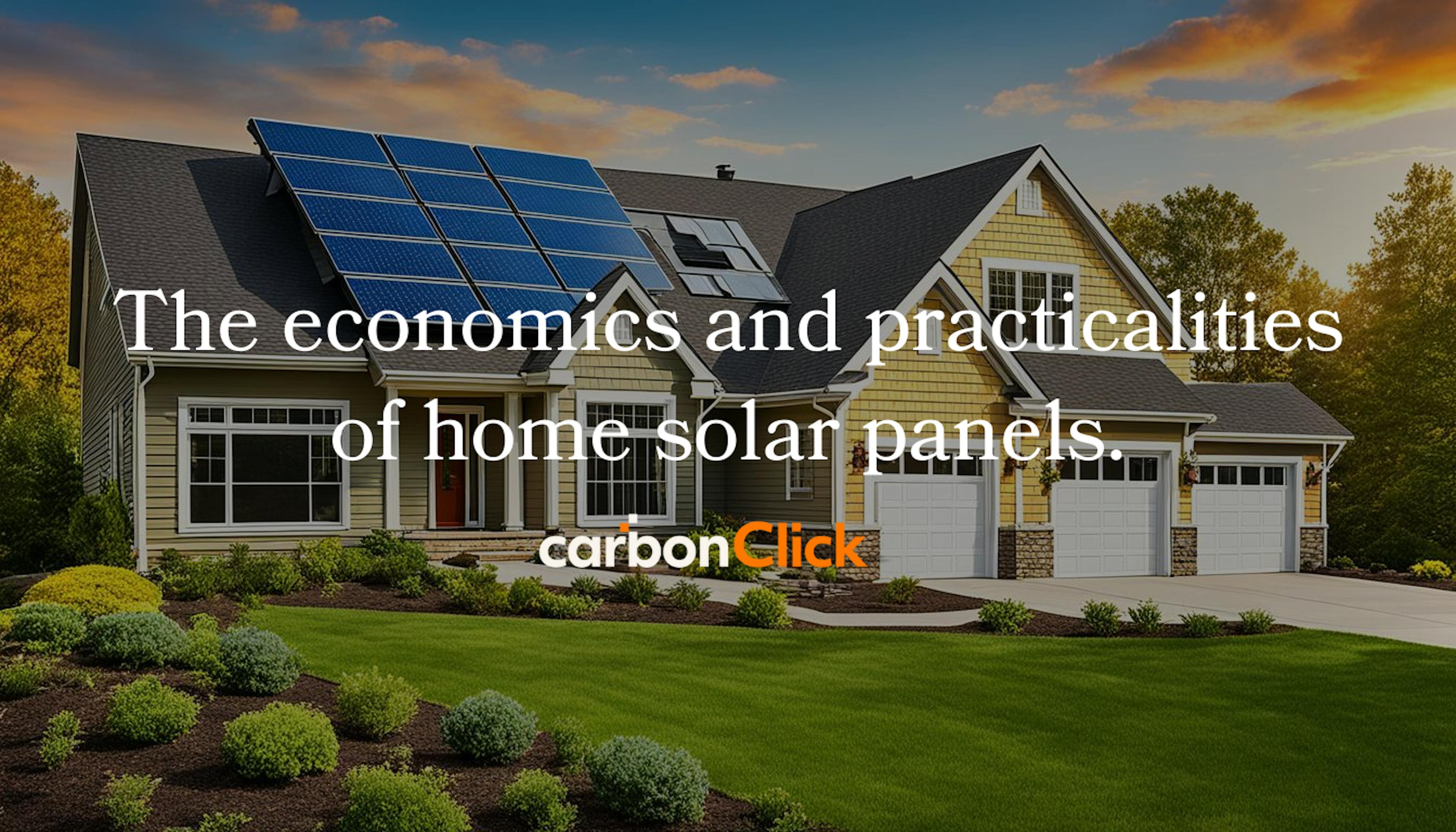 home solar panels installation