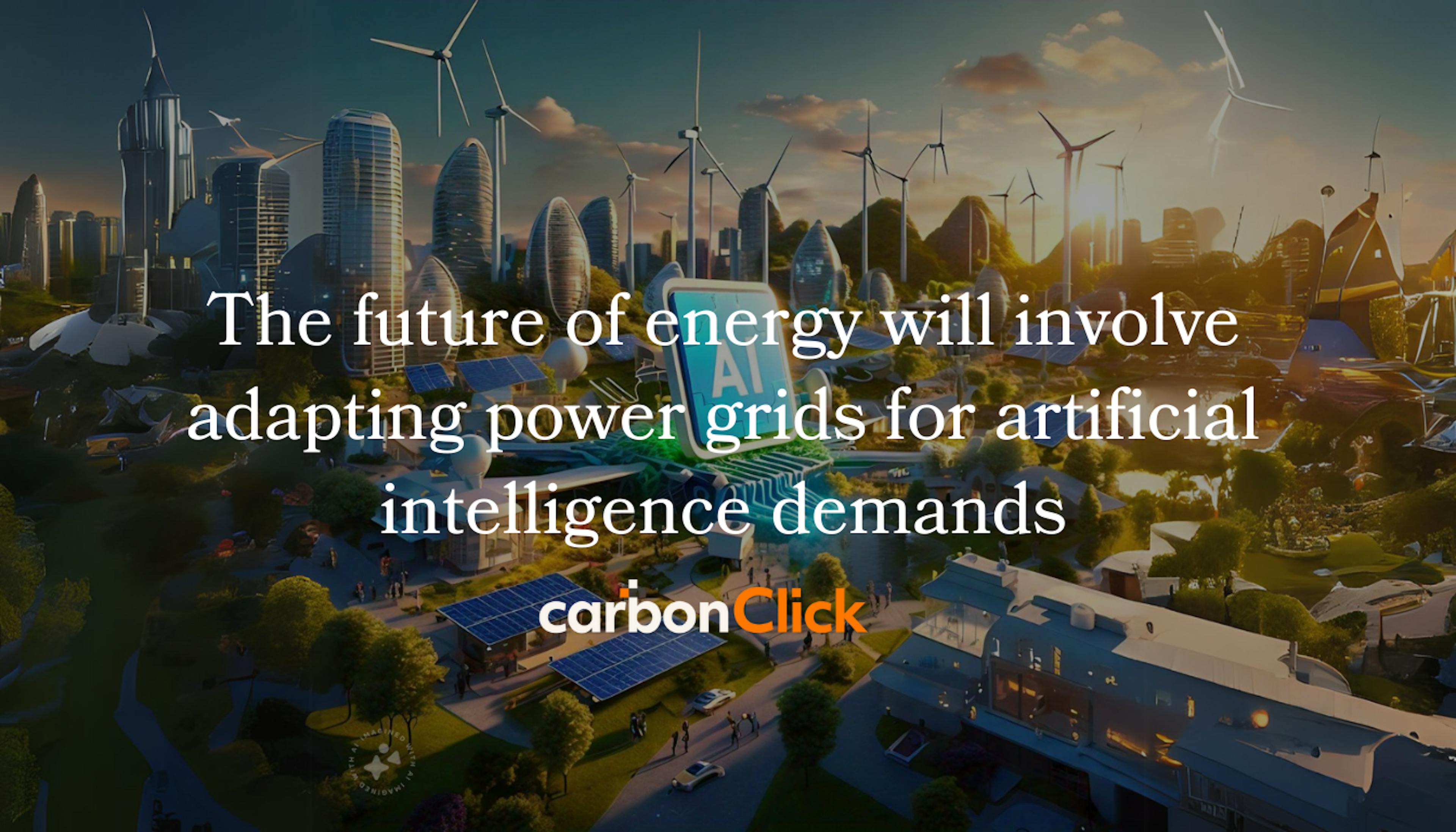 AI-powered smart grid transforms cityscape with renewable energy and data centres, adapting Europe's power infrastructure for the future.