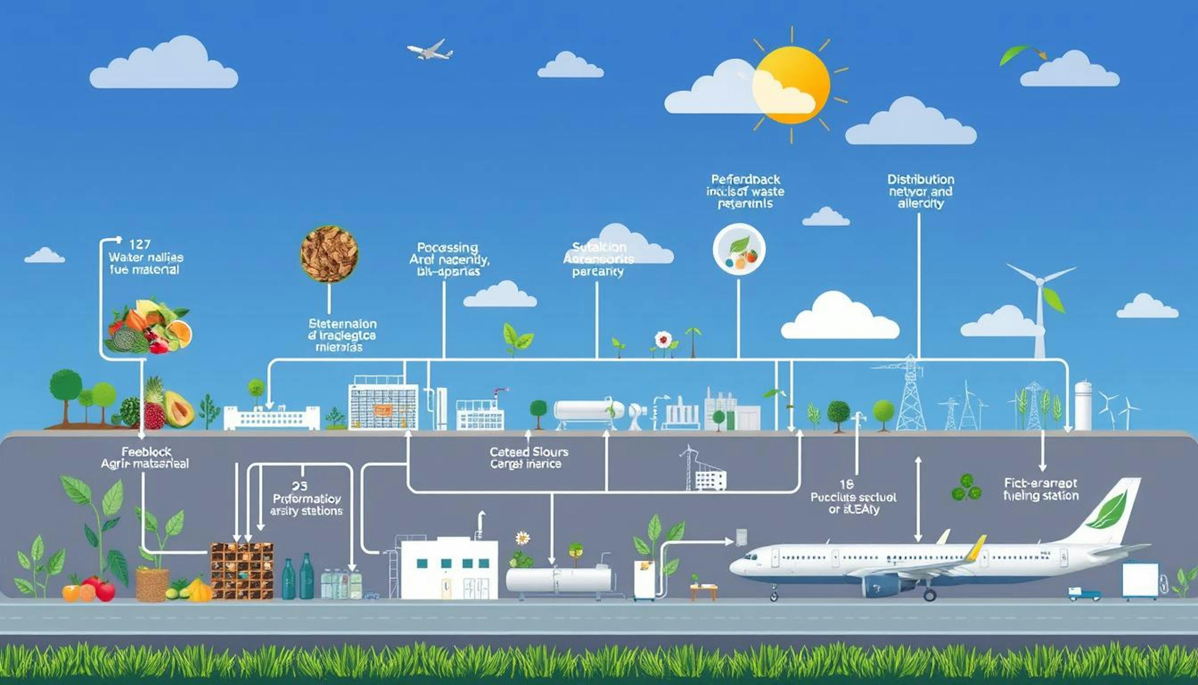 highlighting efforts to enhance Sustainable Aviation Fuel (SAF) production and collaboration among U.S. government agencies to promote its use in the aviation sector