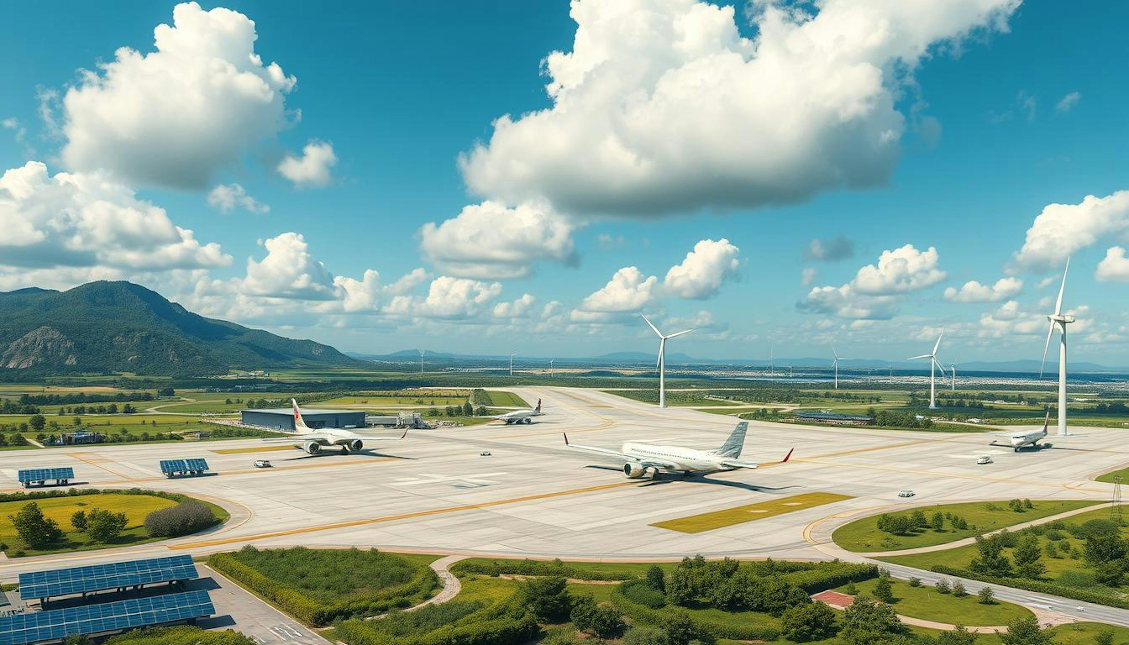 An overview of the U.S. government's Sustainable Aviation Fuel Grand Challenge, detailing its goals for producing sustainable jet fuel and reducing emissions, with a collaborative effort from the Departments of Energy, Transportation, and Agriculture.