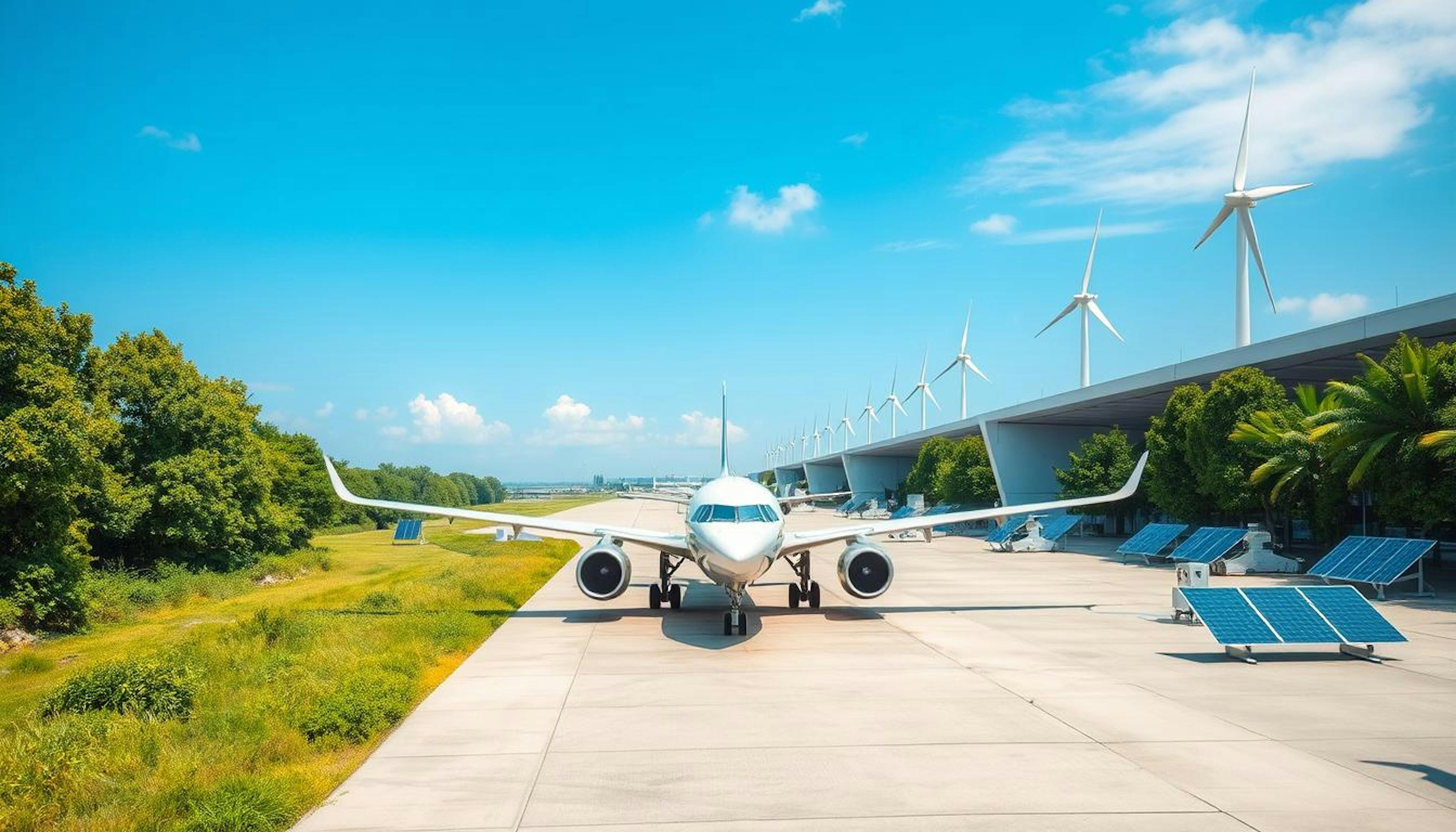 the lifecycle emissions of sustainable aviation fuel (SAF), showing the potential reduction of greenhouse gas emissions by up to 94%, the impact of renewable and waste-based feedstocks, and statistics on U.S. domestic flight emissions in 2019, along with projections for future emissions growth.