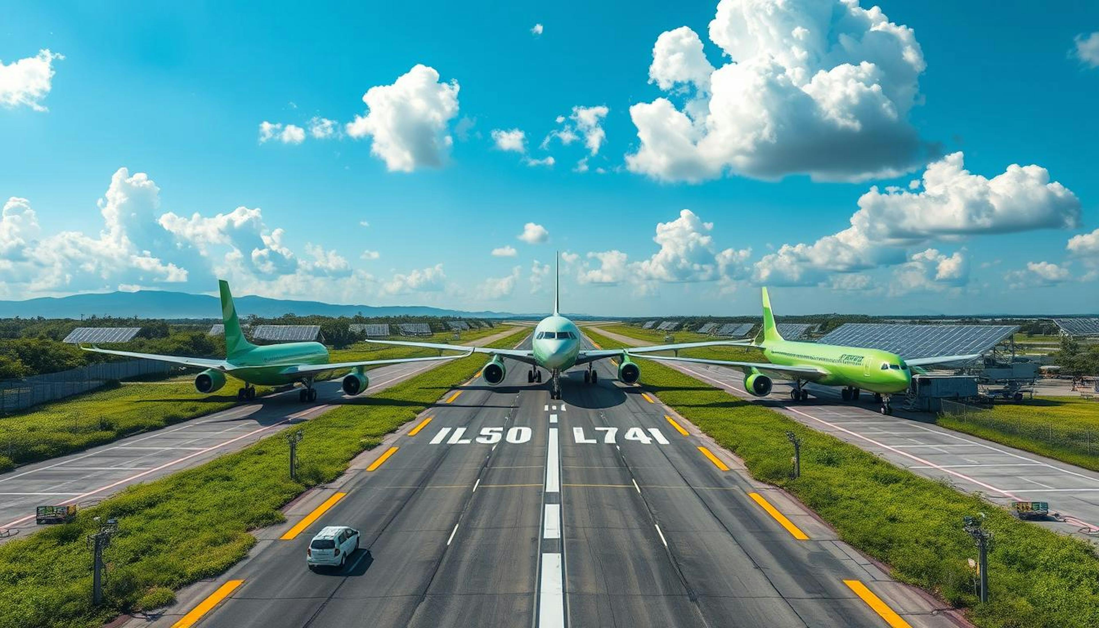 the future goals for sustainable aviation fuel (SAF) in the aviation industry, including targets of 3 billion gallons by 2030 and 35 billion gallons by 2050 in the U.S., along with the industry's aim for carbon neutrality by 2050