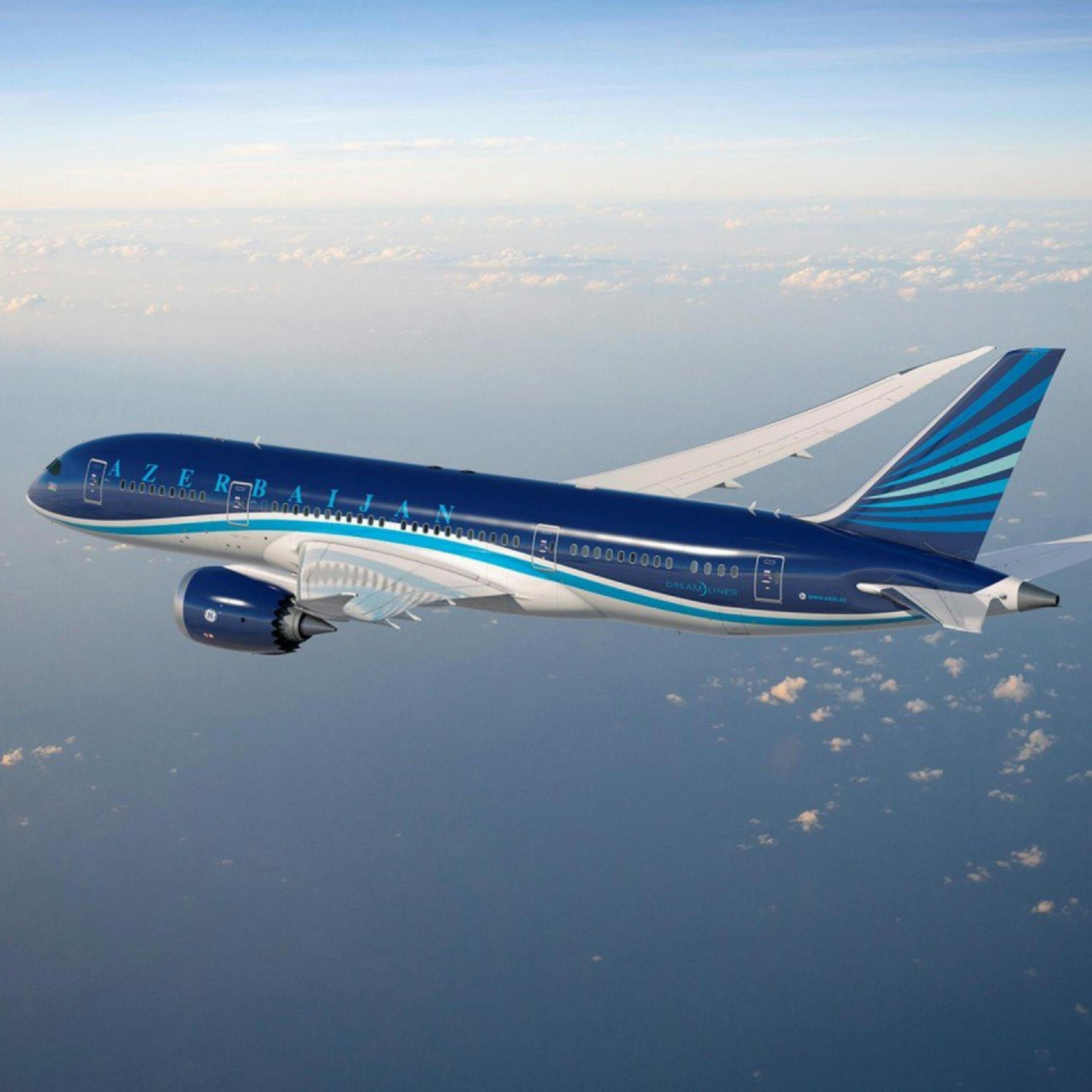 Azerbaijan airlines plane
