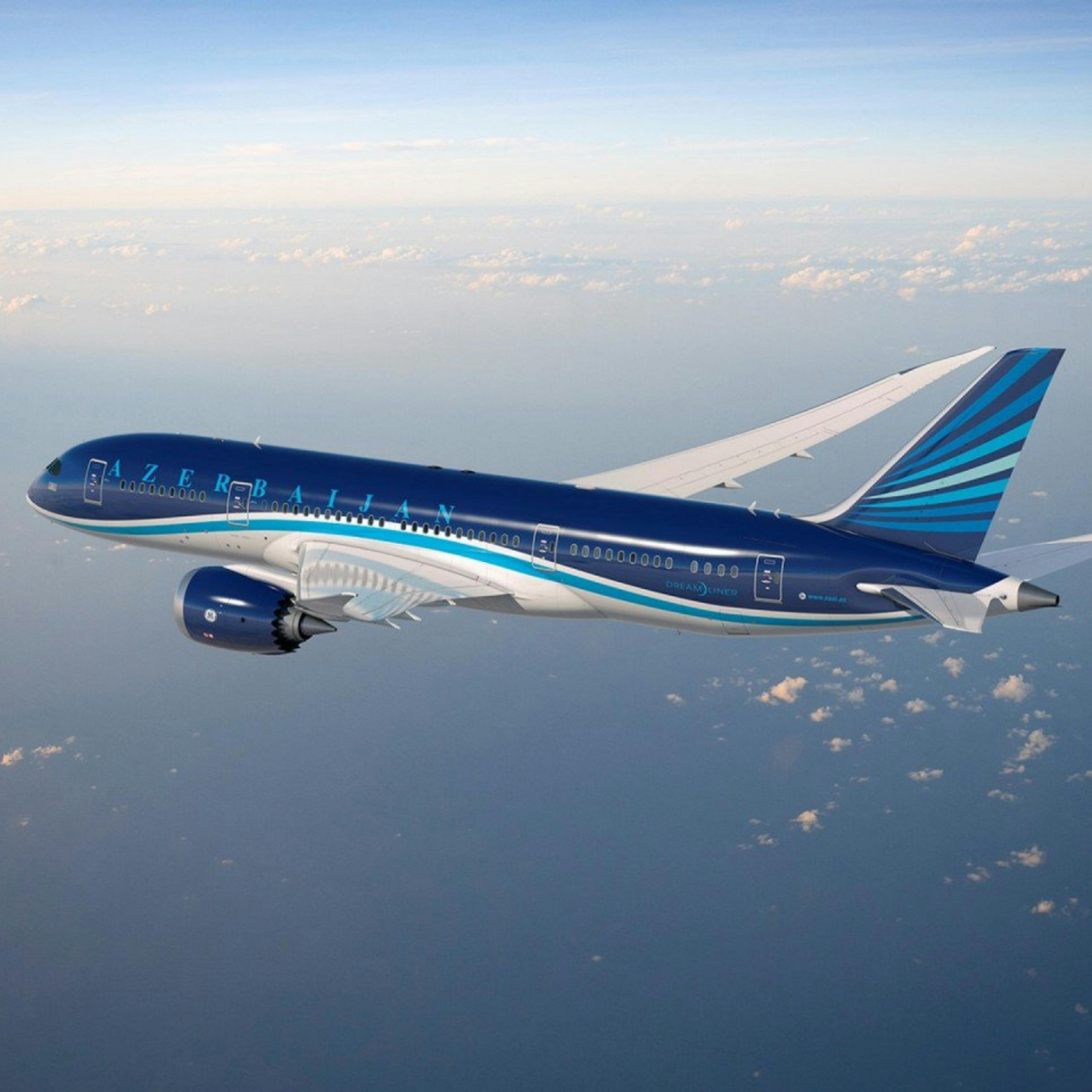 Azerbaijan airlines plane