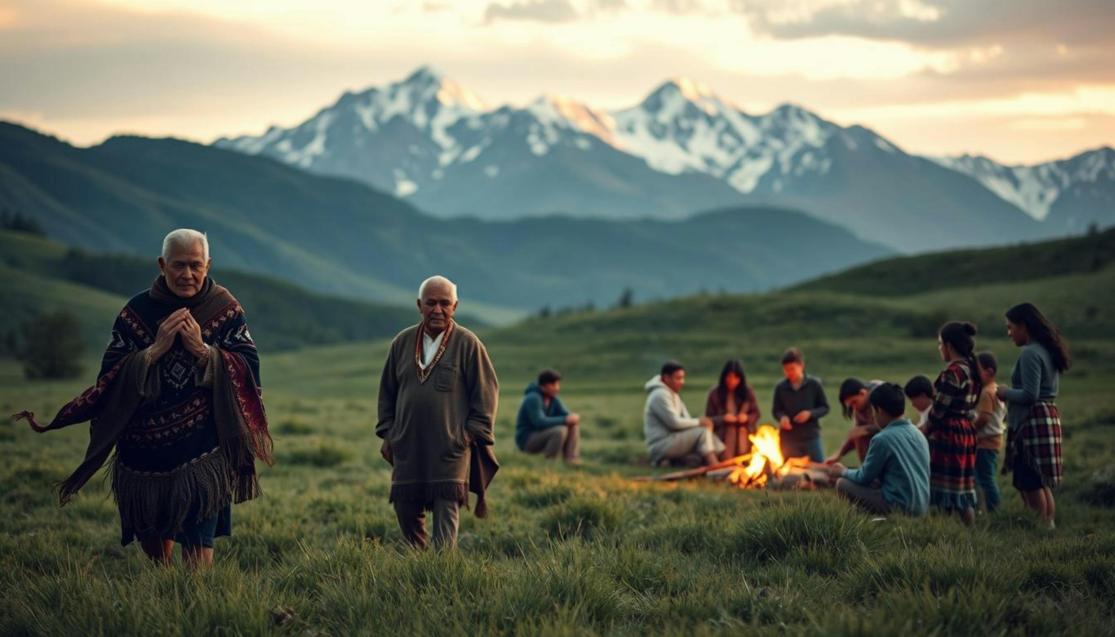 Indigenous communities caring for forests and land, preserving biodiversity and traditional knowledge