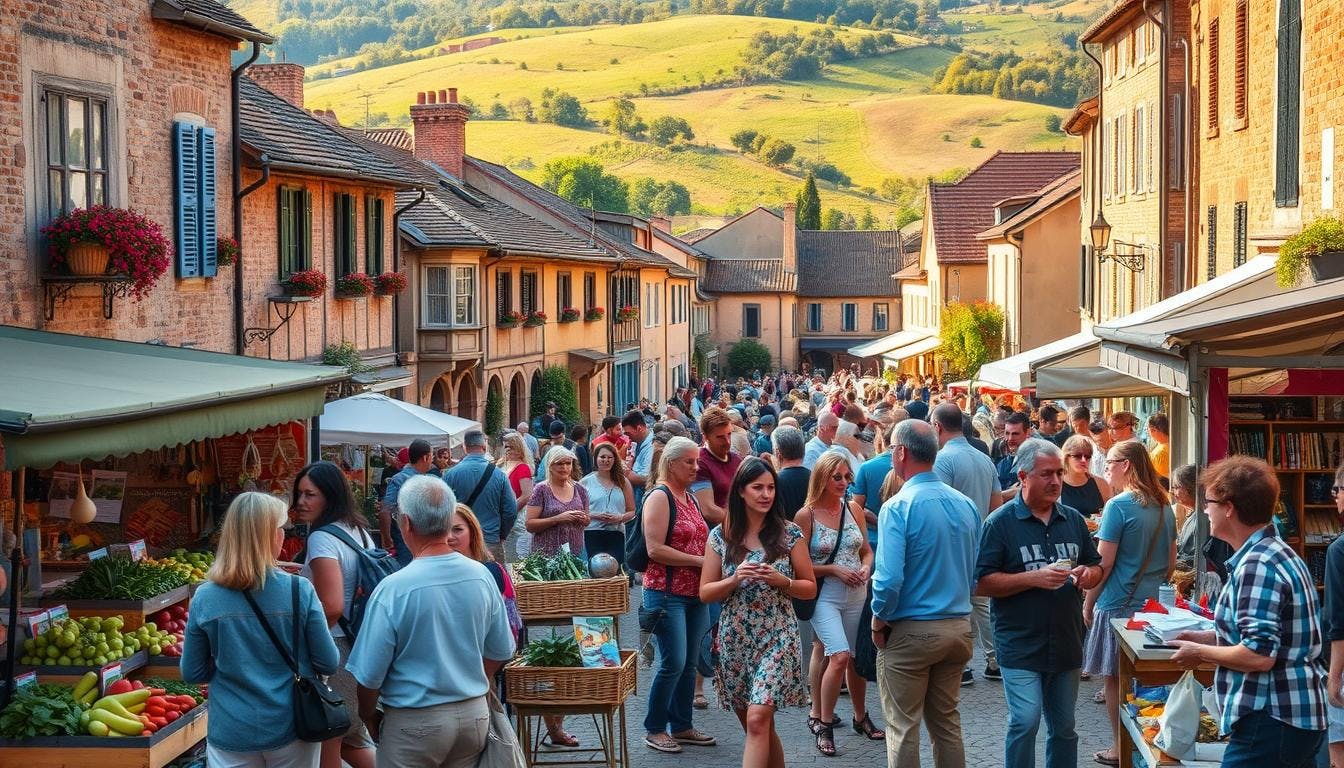 Tourists participate in cultural exchanges and sustainable tours, supporting local artisans and initiatives that promote community development and environmental conservation.