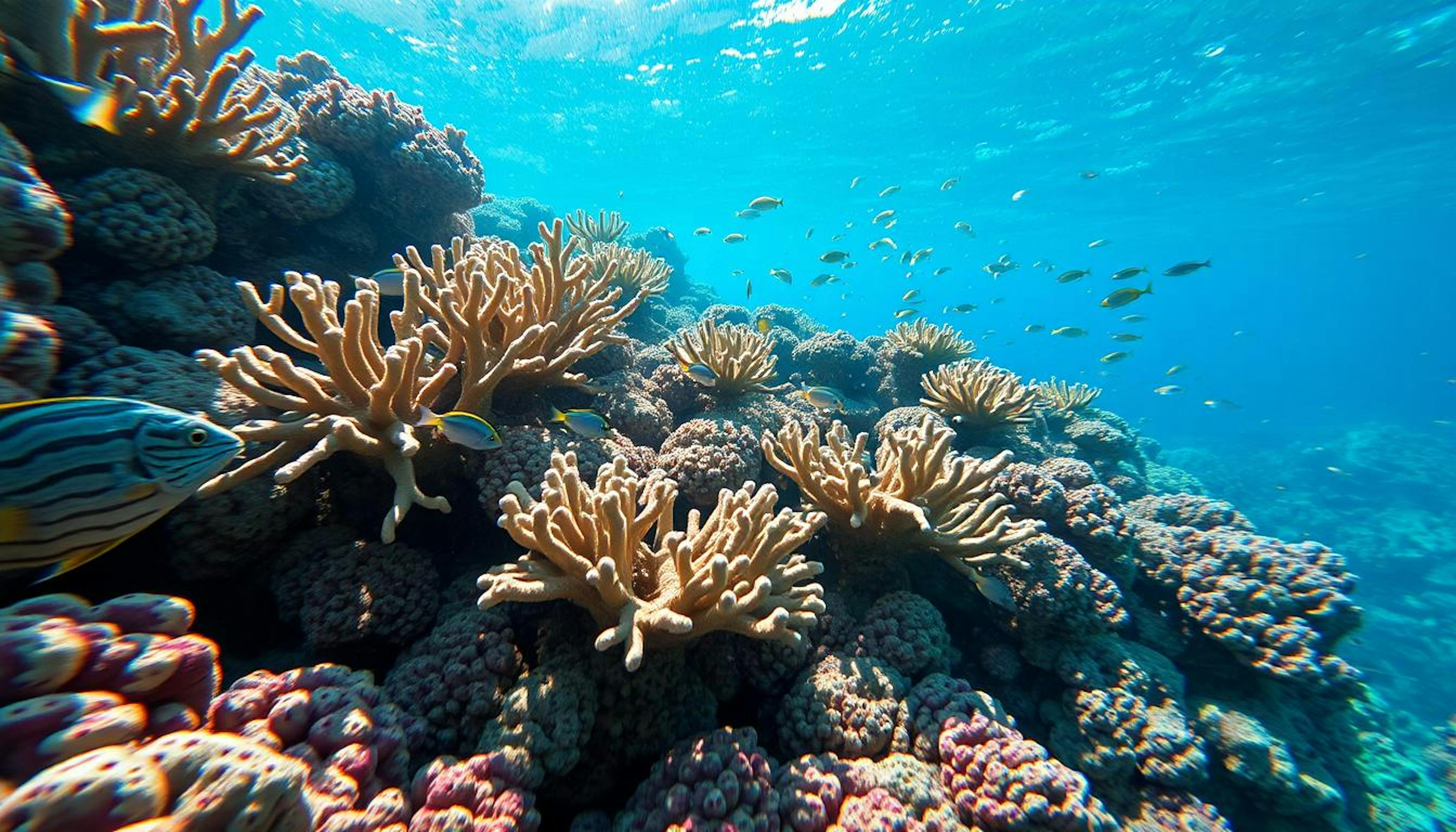 Hotels and resorts adopting sustainable practices, like cassava packaging and refill stations, help protect marine ecosystems and support coral reef recovery.