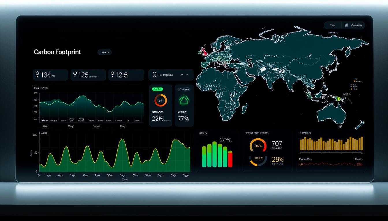 Carbon footprint tracking
