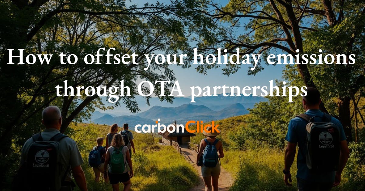 Online travel agent platforms supporting local conservation projects