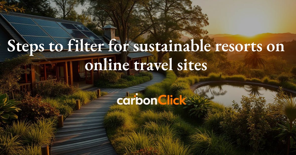 Sustainable resorts 