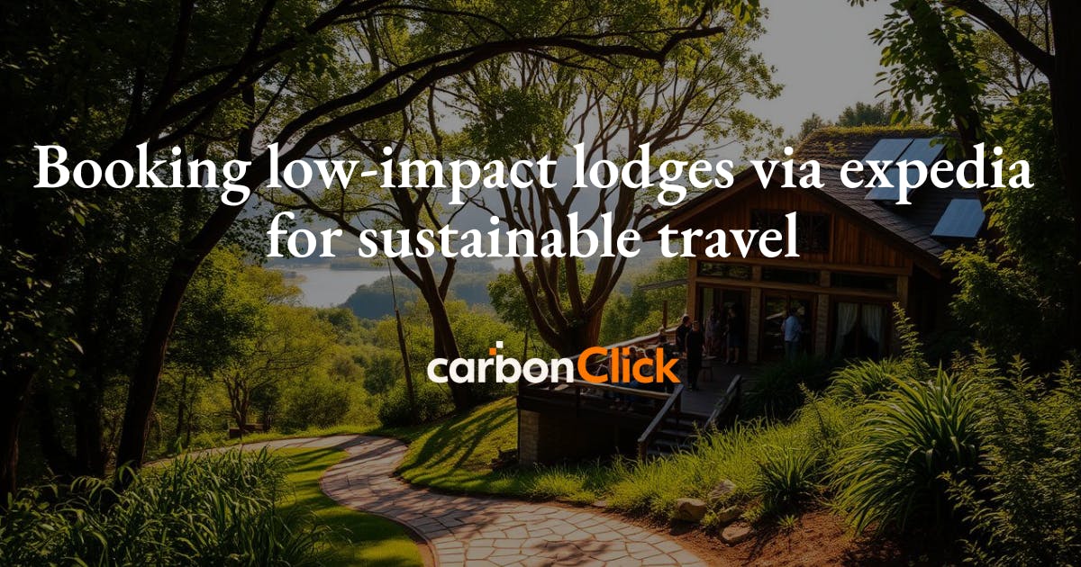 low-impact lodges for sustainable travel