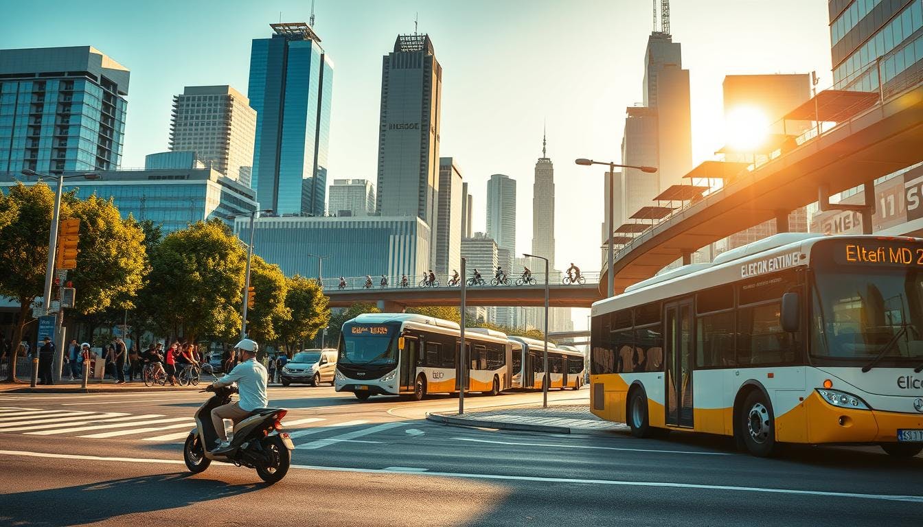 different types of low-emission transportation