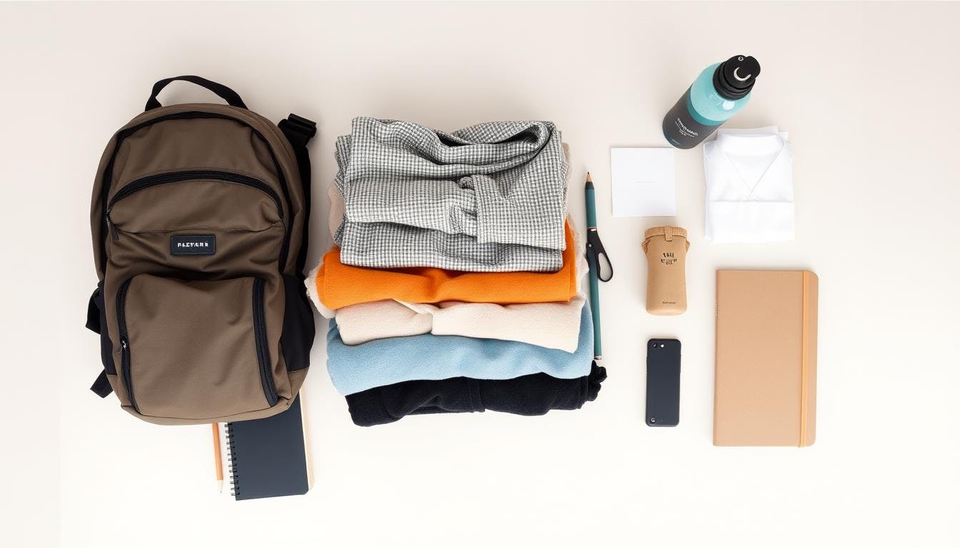 Sustainable options for common travel items