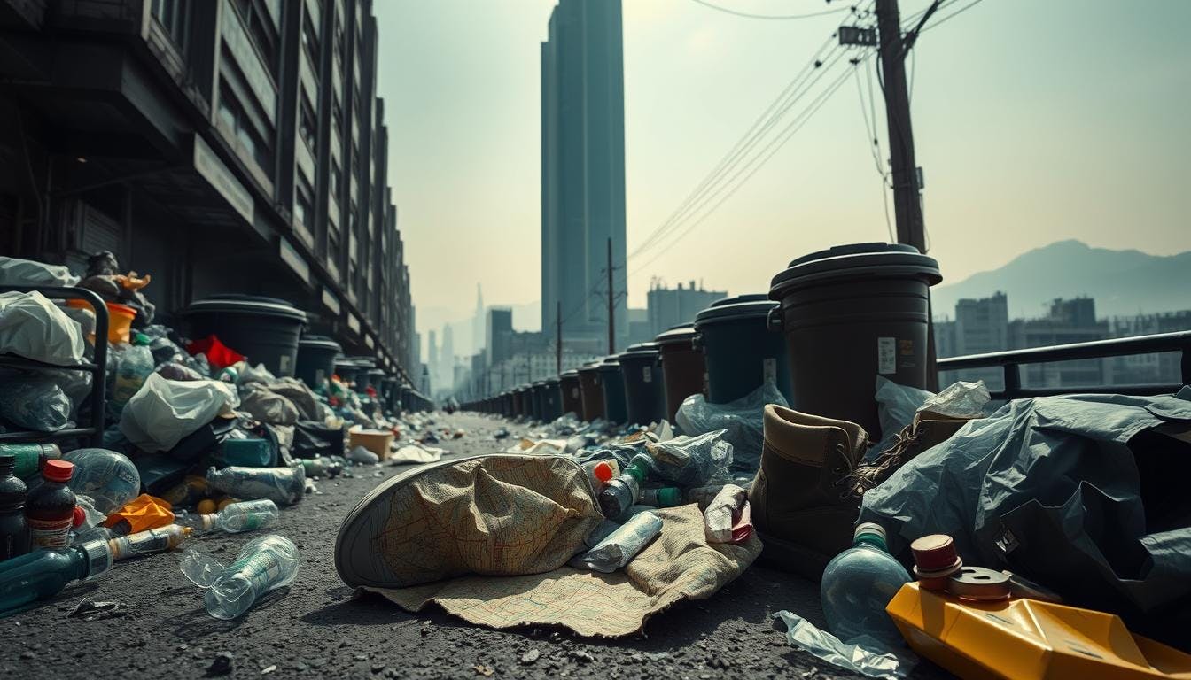 How to handle trash while travelling