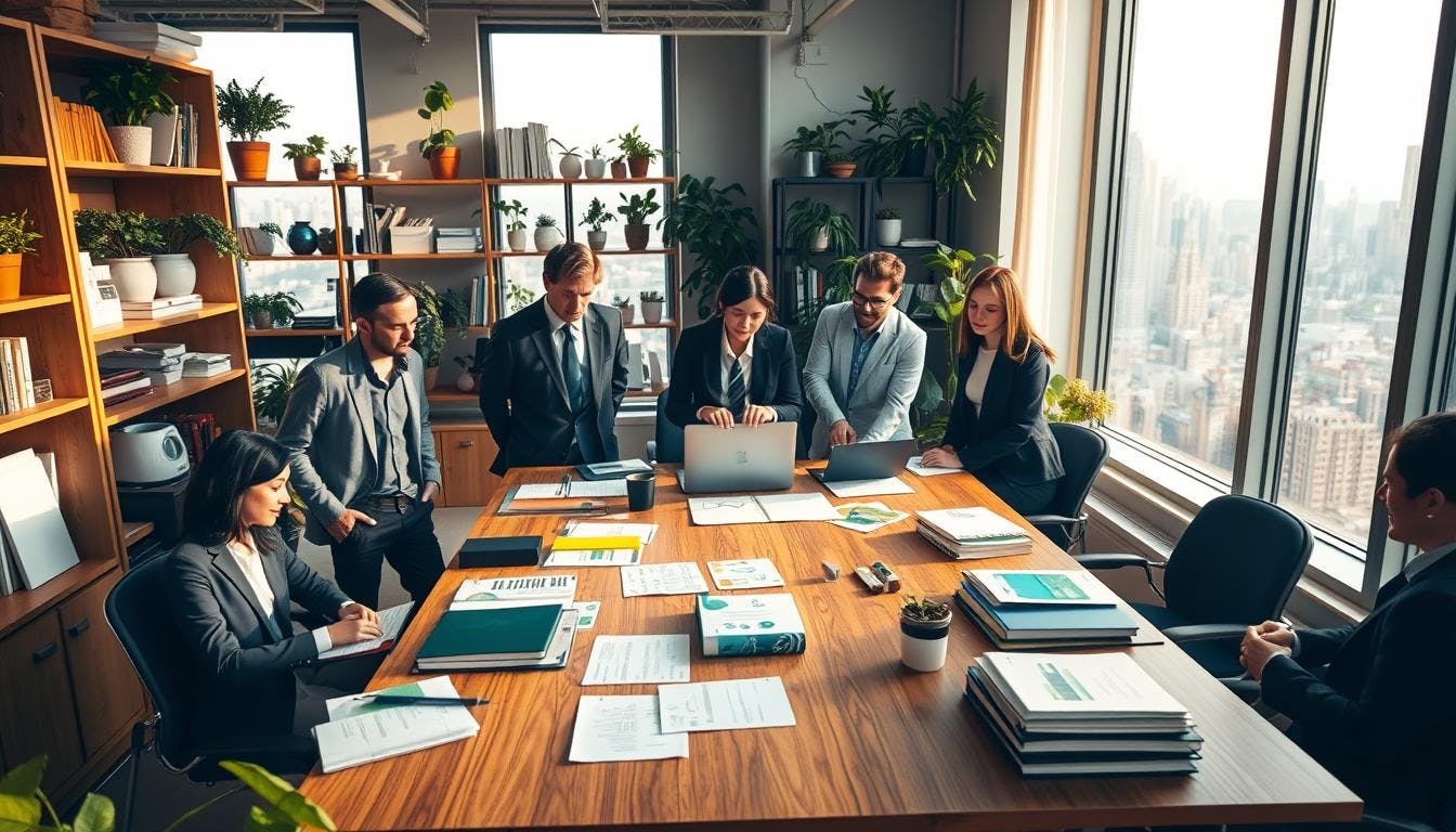 Deliberating supply strategies at the office