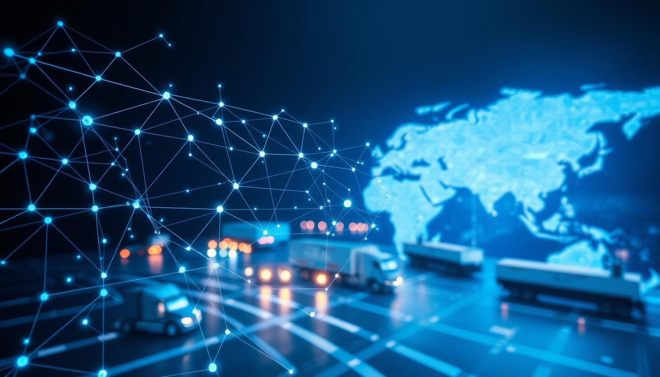 Supply trucks and networking