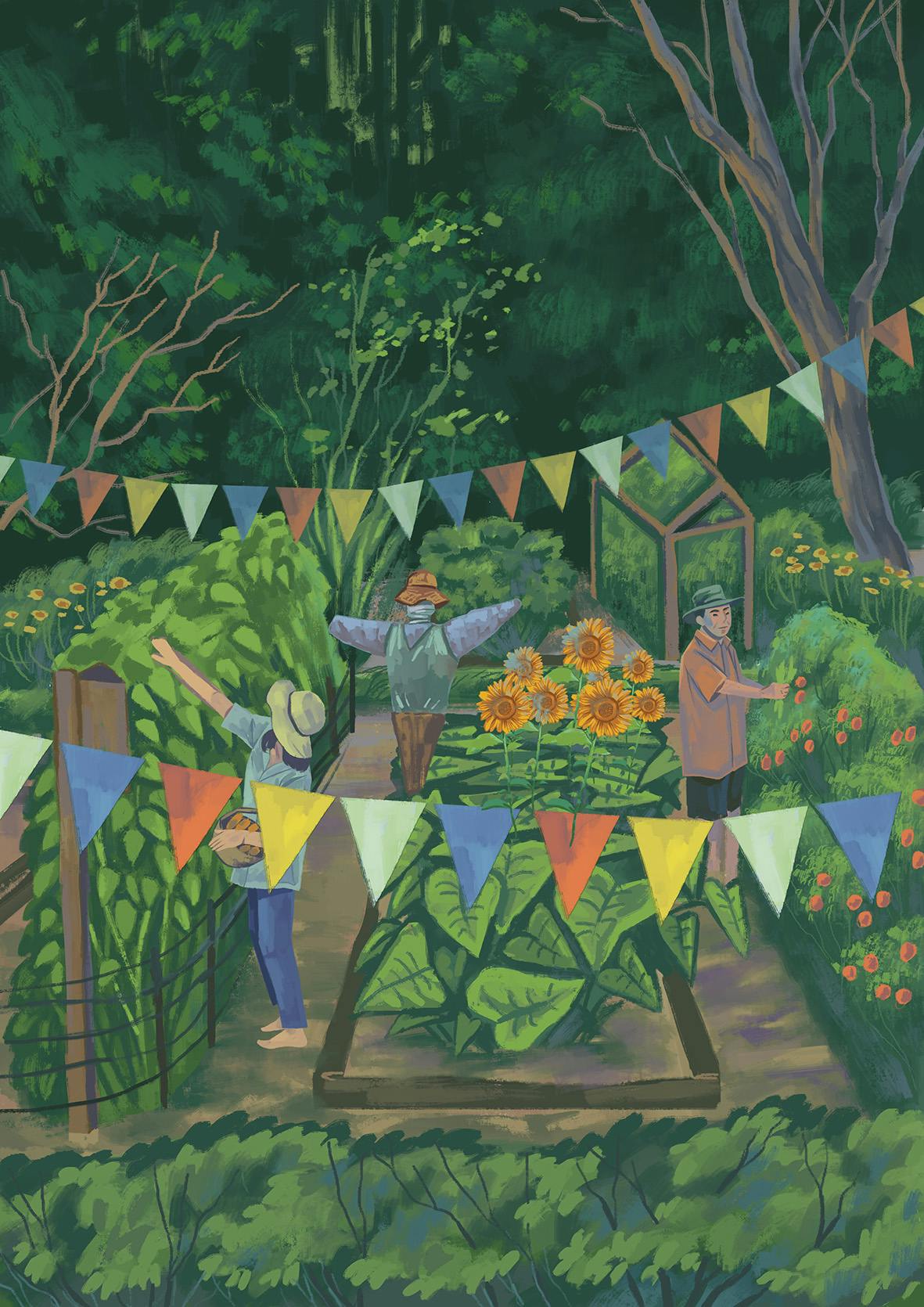 Vegetable farming