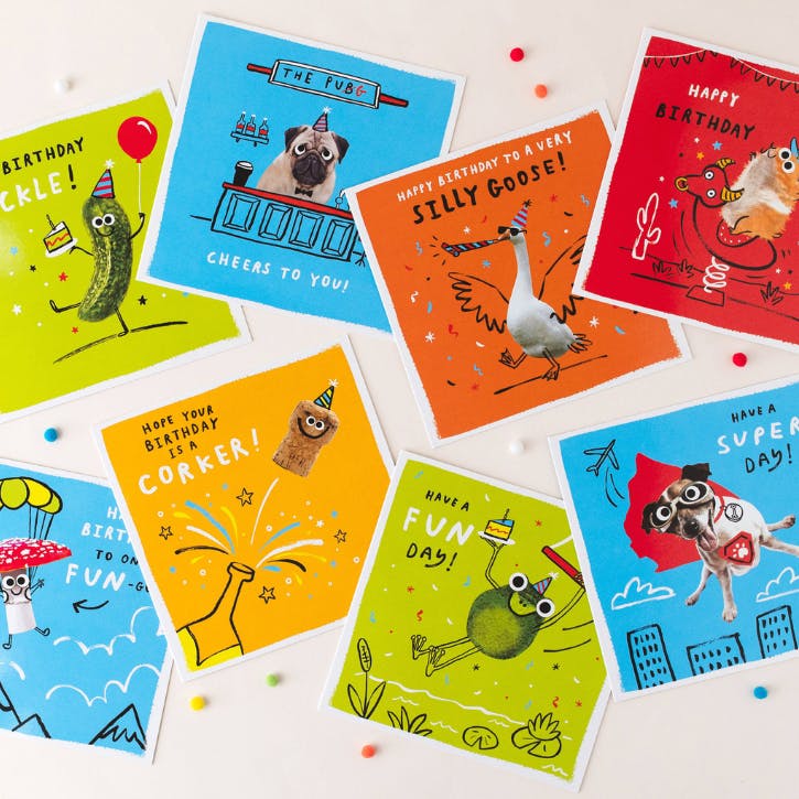 Paperlink Silly Goose Greeting Cards