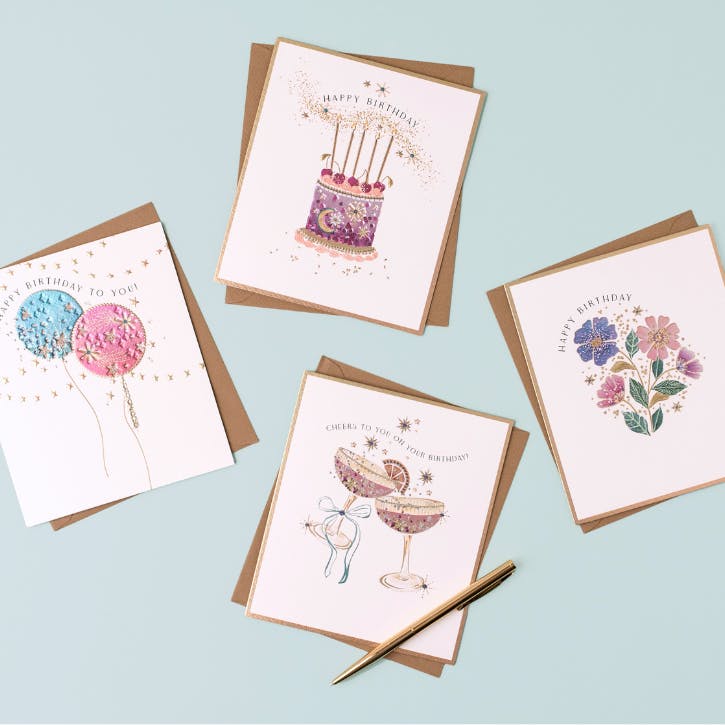 Paperlink Starlet Greeting Cards