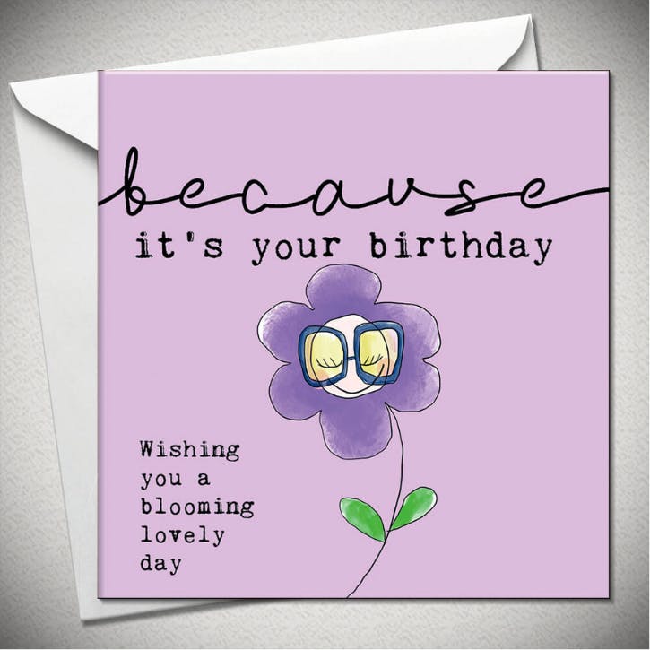 Cardgains Bexy Boo Floral Birthday Card