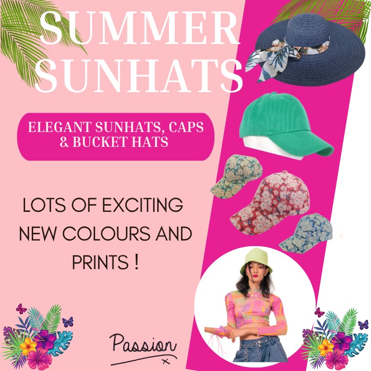 Cardgains Passion Accessories Summer Sunhats