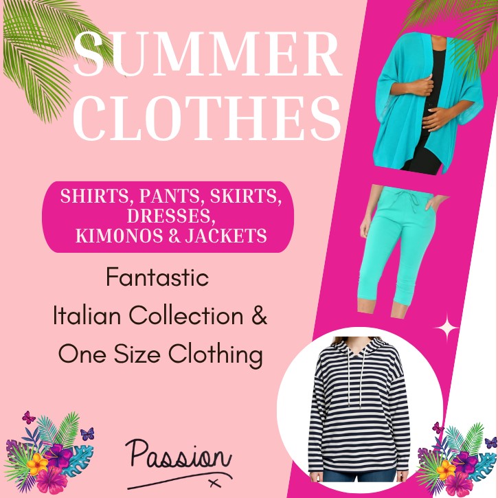 Cardgains Passion Accessories Summer Clothes