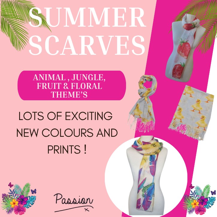 Cardgains Passion Accessories Summer Scarves