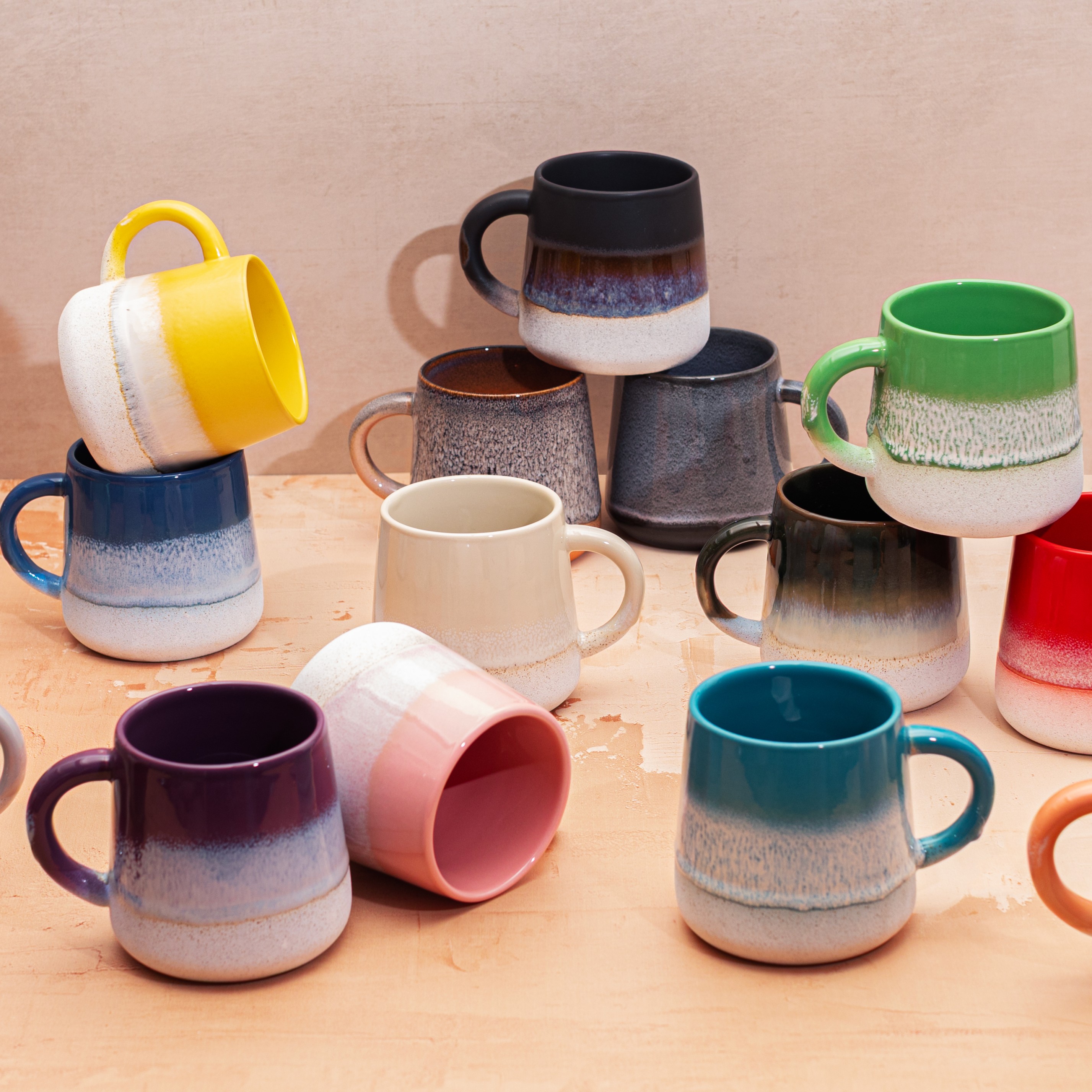 Cardgains Sass & Belle Trade Hand Glazed Mugs