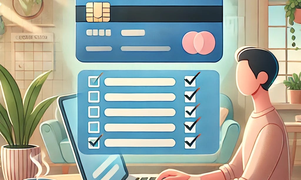 Ansök om ett kreditkort