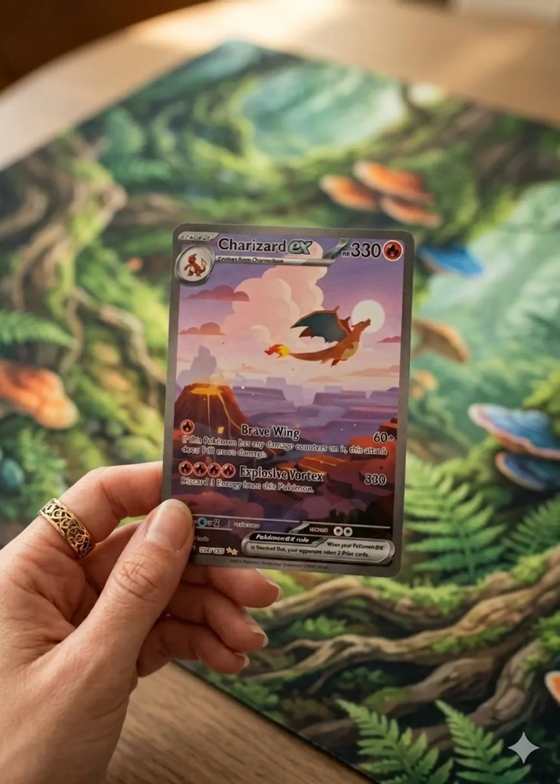 Scanning a trading card with the CardNexus app