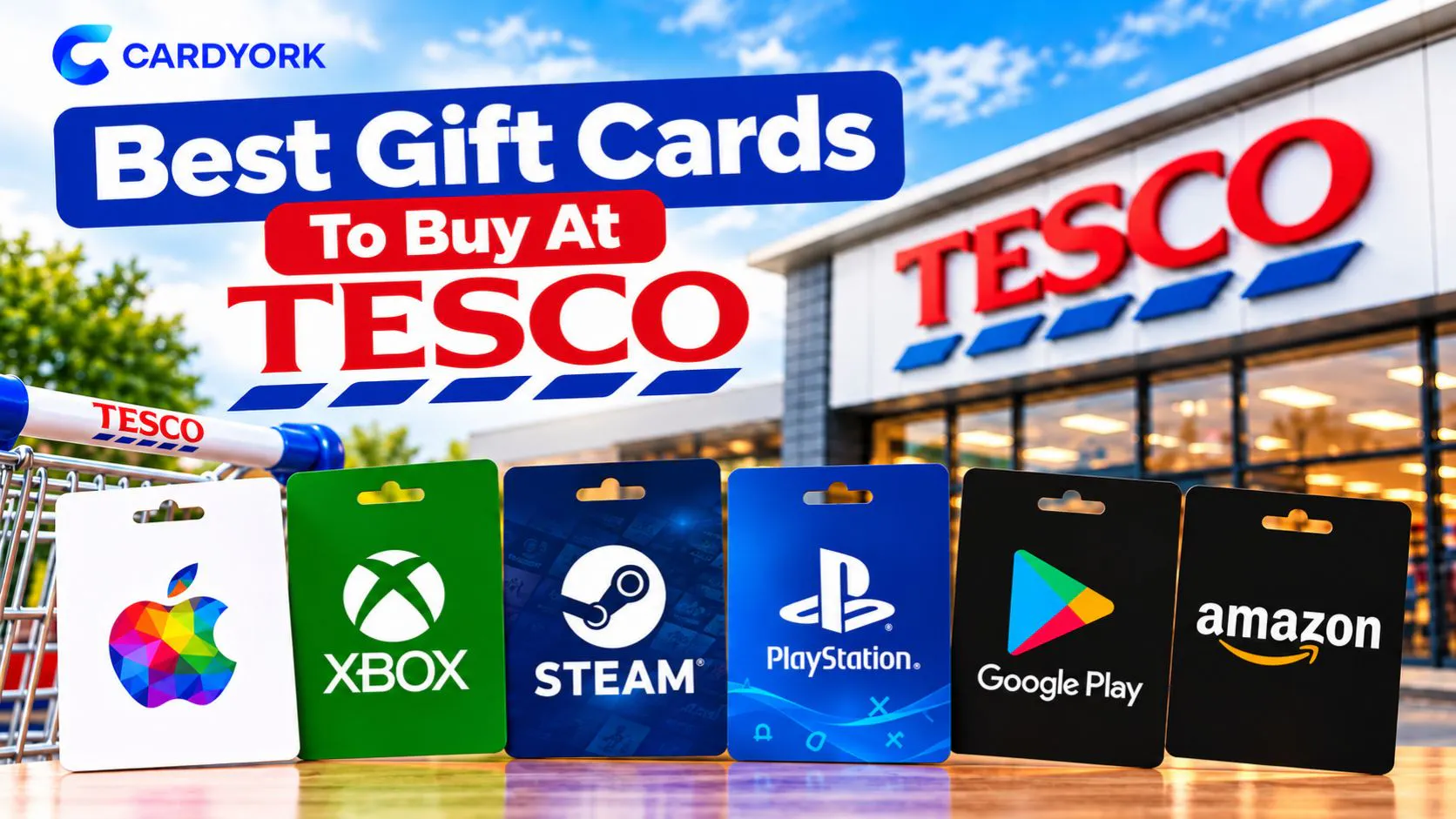 Best Gift Cards To Buy At Tesco