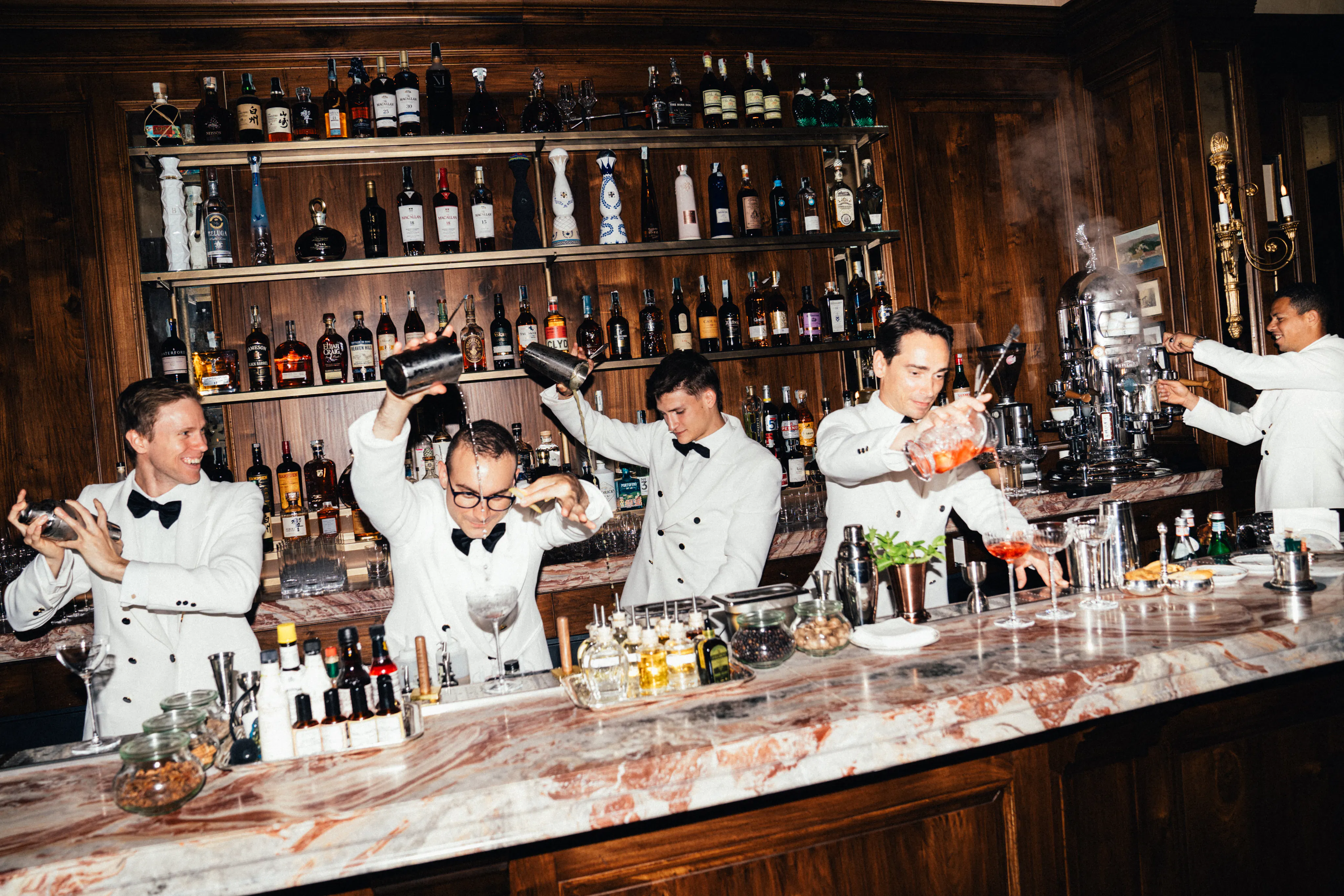 Bar à cocktails