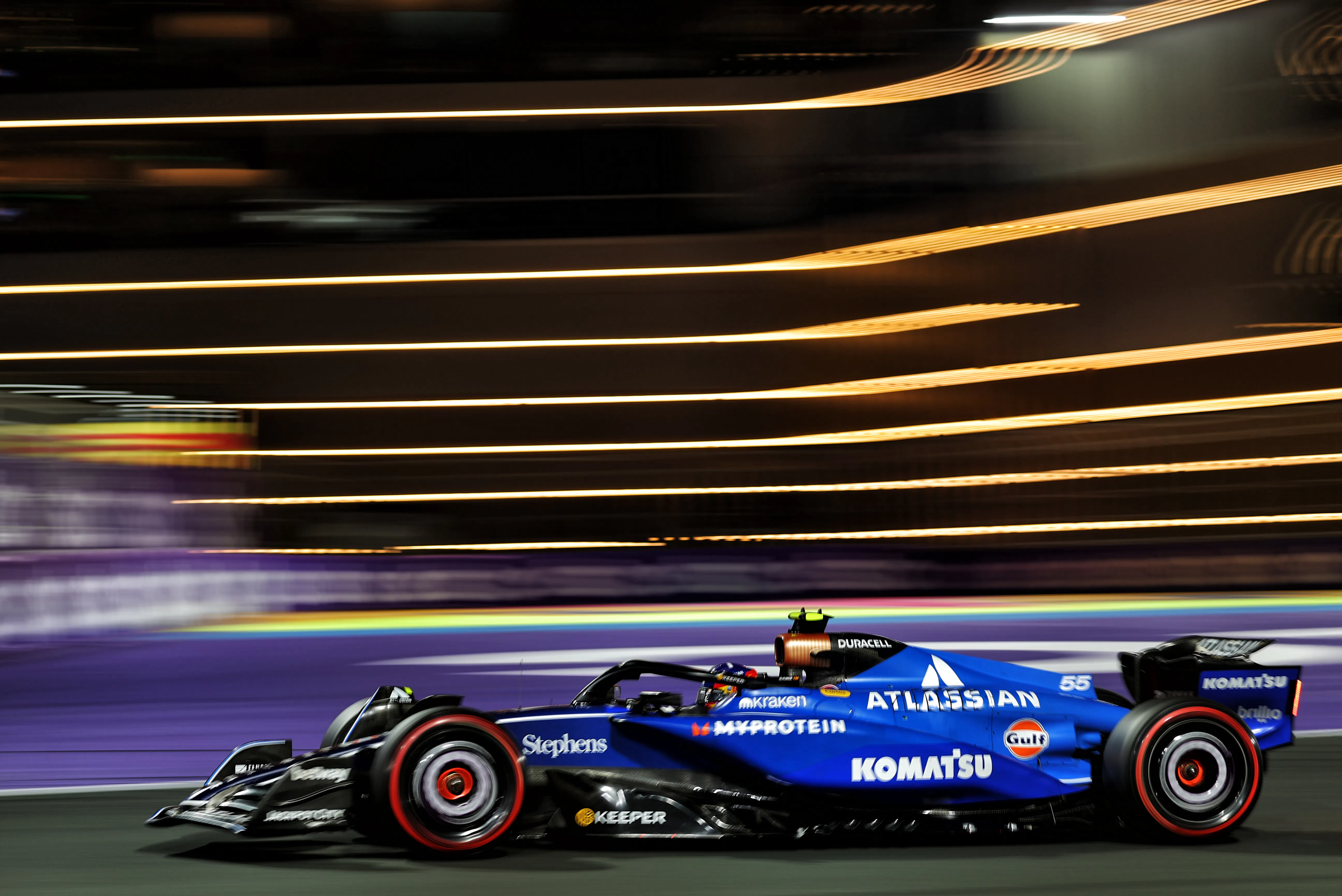 Carlos Sainz finishes eighth in Saudi Arabian GP, his best result of the  season
