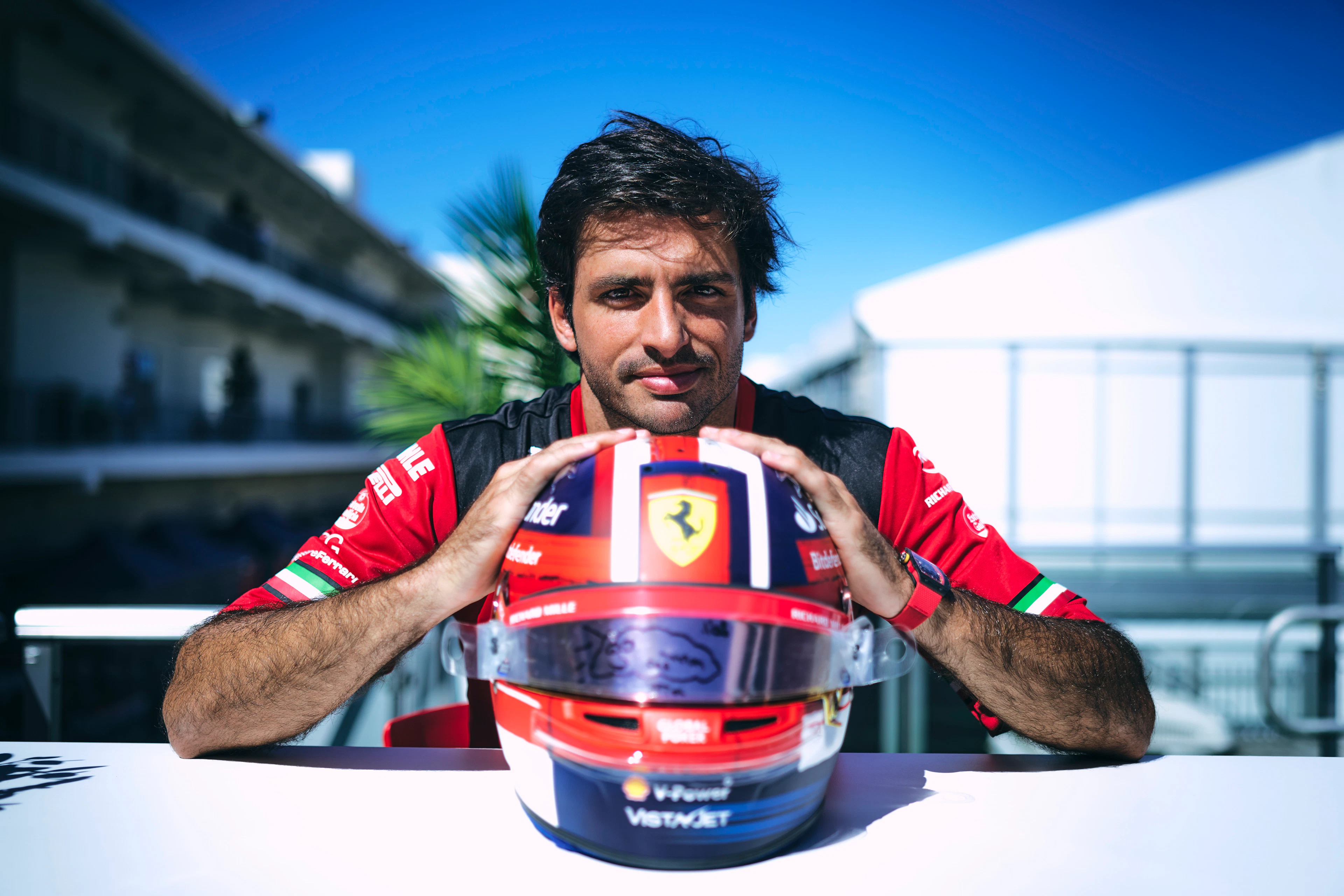 Carlos Sainz llega al GP de Estados Unidos, el primero del triplete en  América