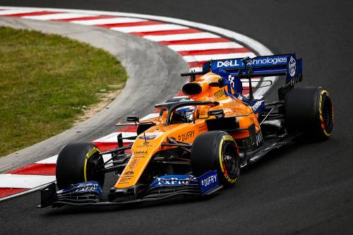 Carlosとなります。 Carlos Sainz, ninth in Free Practice 1 for the Hungarian GP