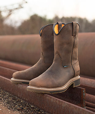 carolina pull on work boots cheap online