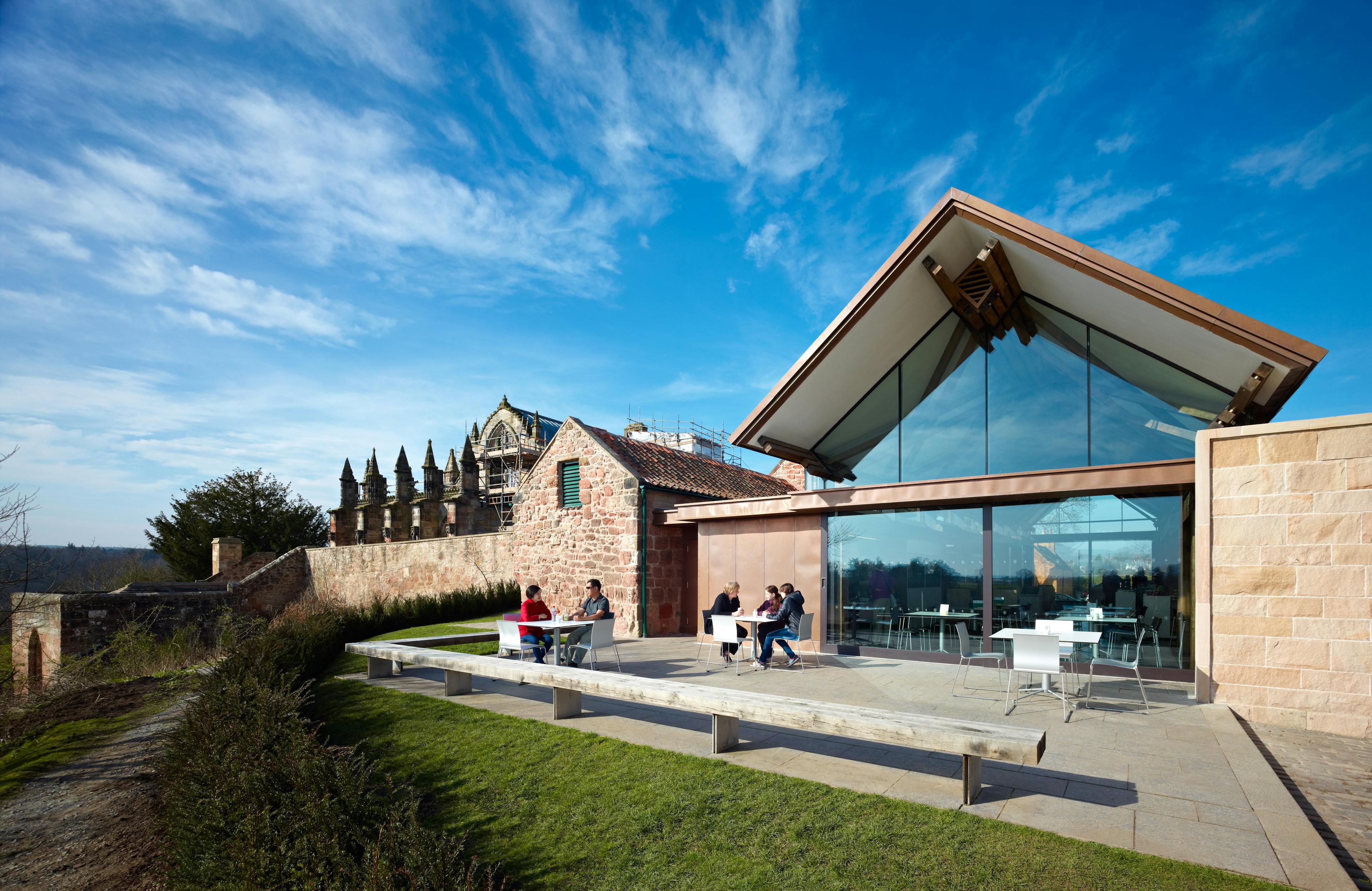 External images of Rosslyn Chapel visitors centre