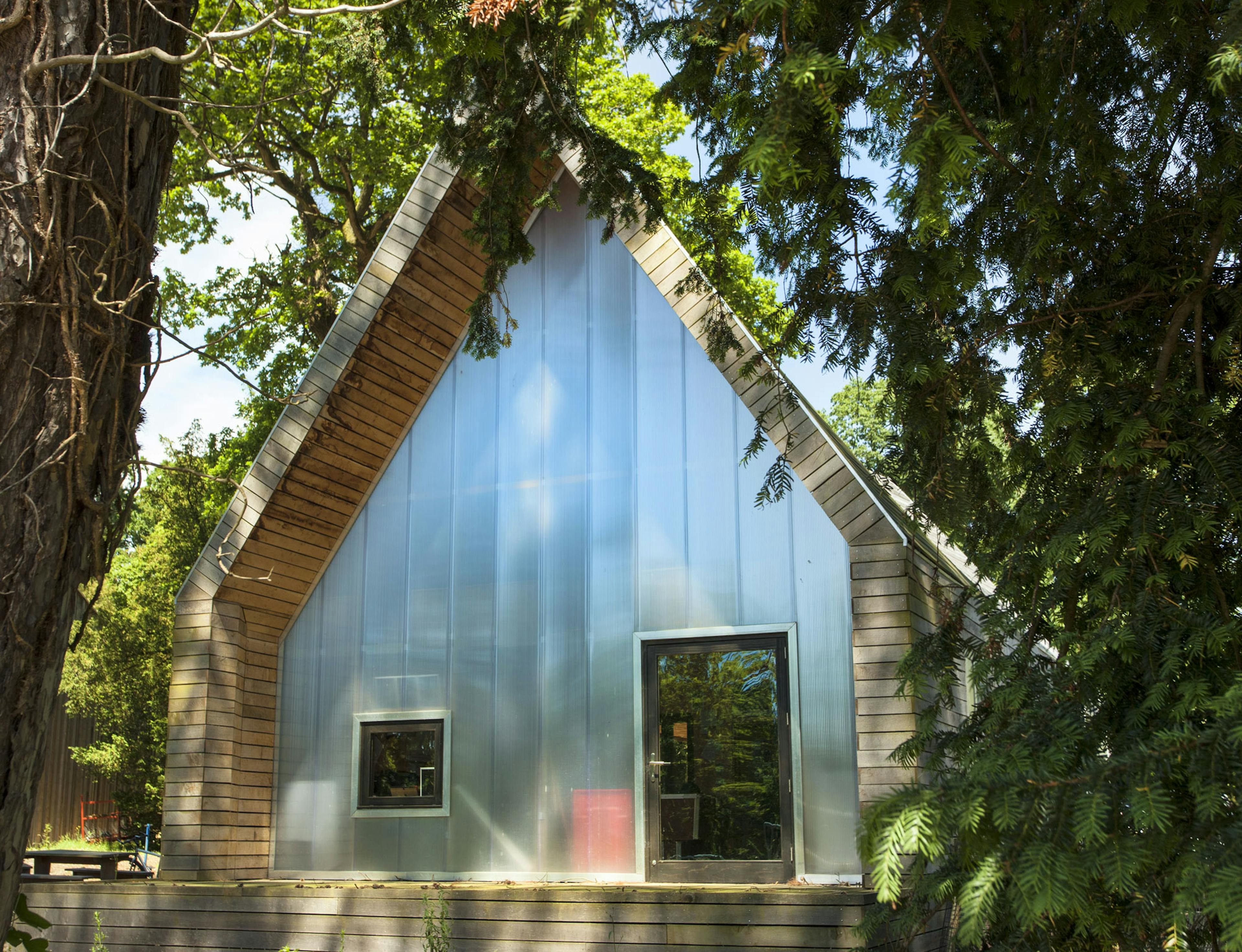 Wolfson Tree Management Centre at the Westonbirt Arboretum Back