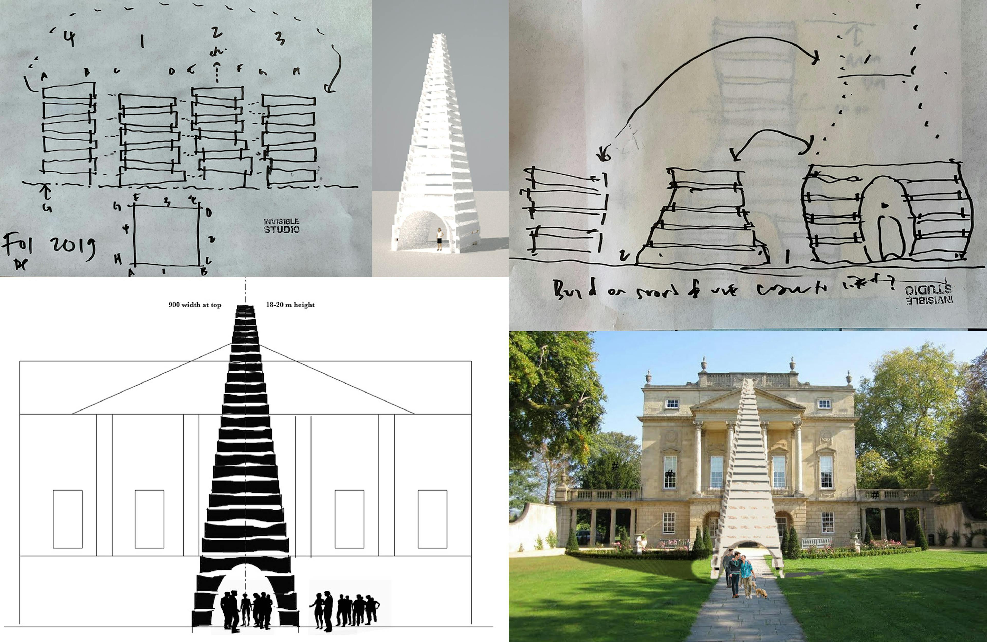 Concept drawings for forest of imagination 2019