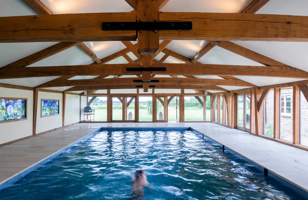 Oak Framed Swimming Pool Structures – Carpenter Oak