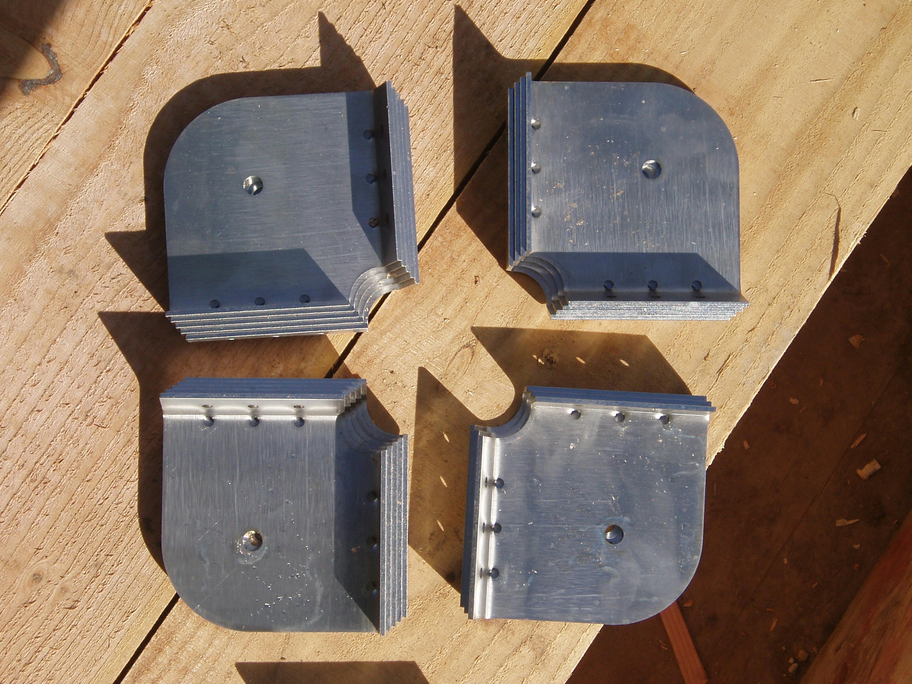 Steel fixings being installed on-site at Longleat Estate