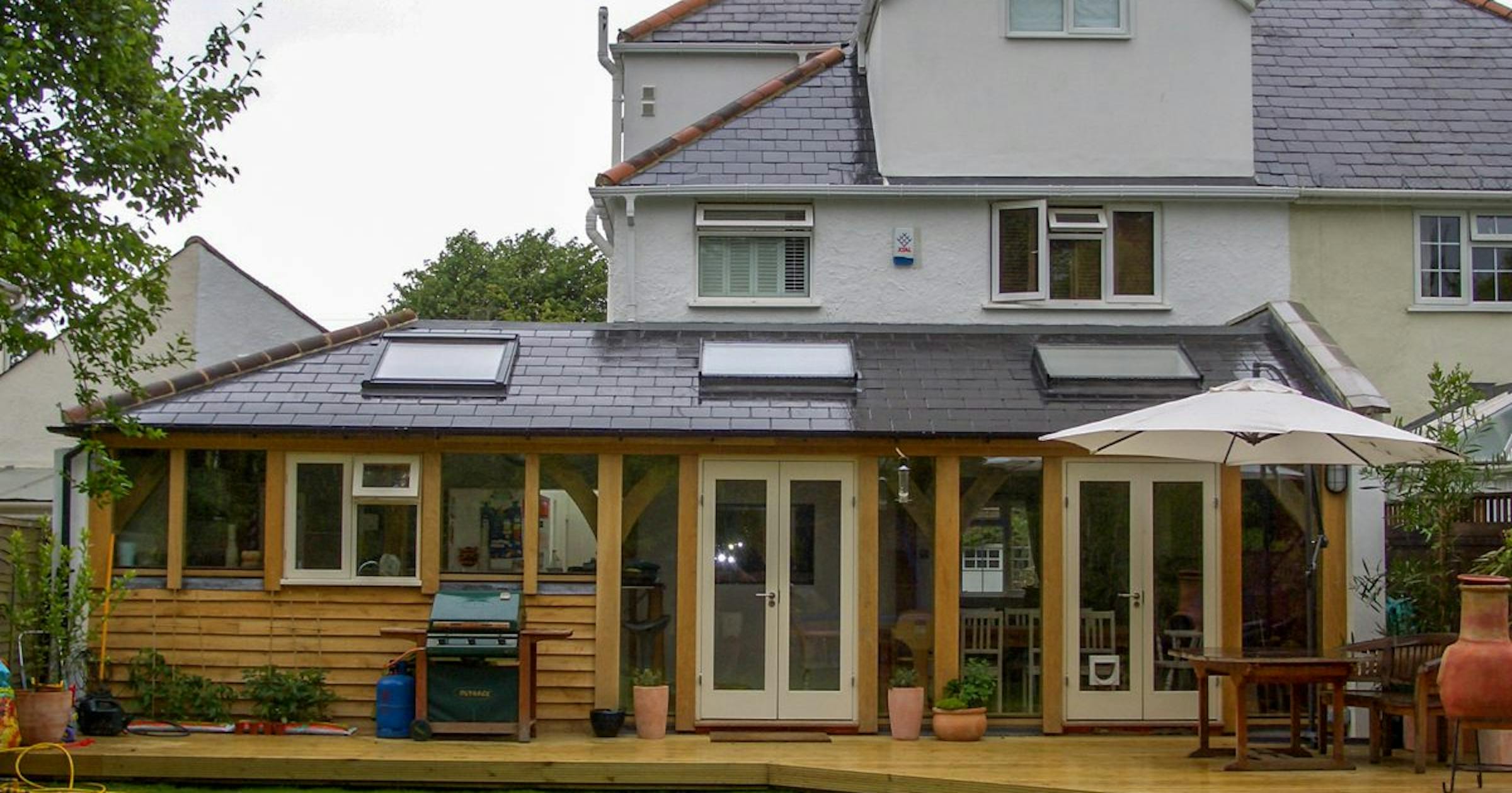 How to Build a Timber Frame Extension for Your Kitchen โ Carpenter Oak