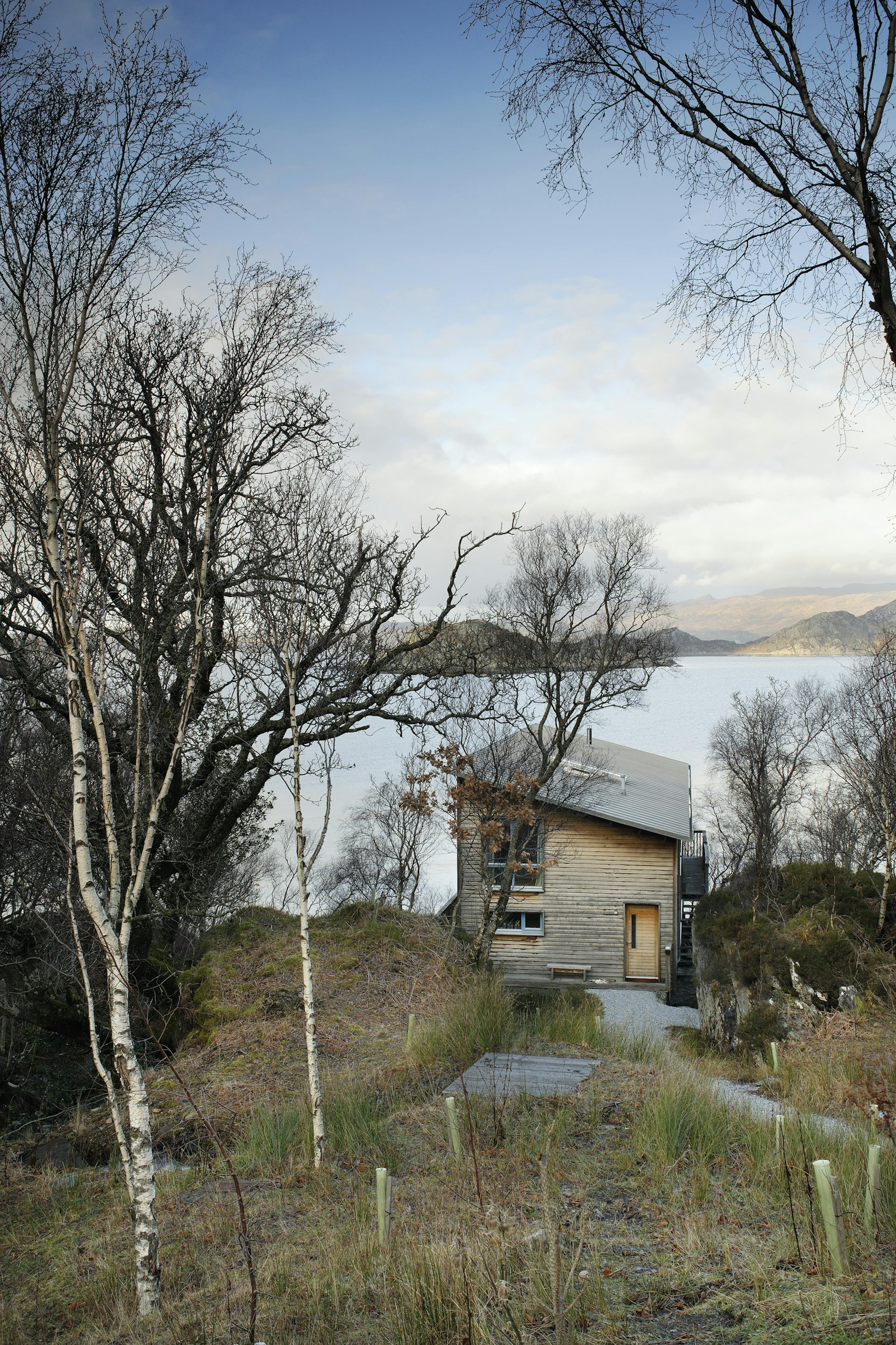 A carbon neutral house on the west coast of Scotland