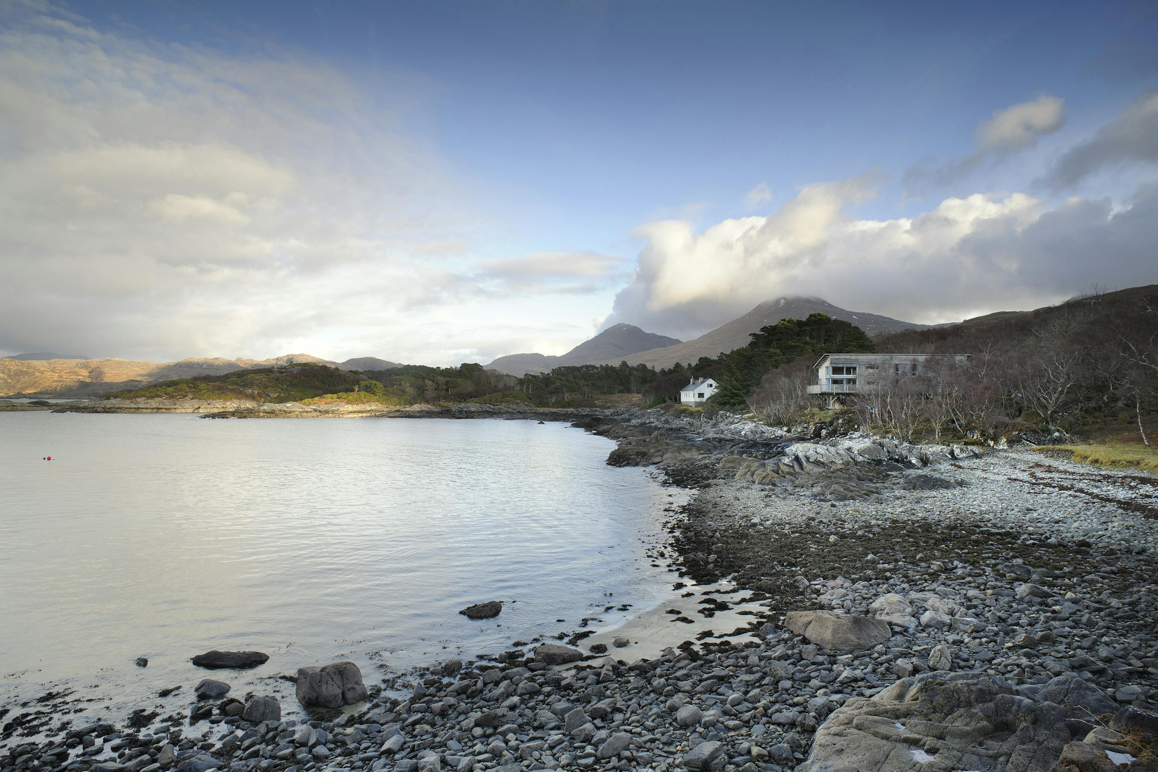 A structural Douglas fir-framed eco-home on the shores of Loch Ailort