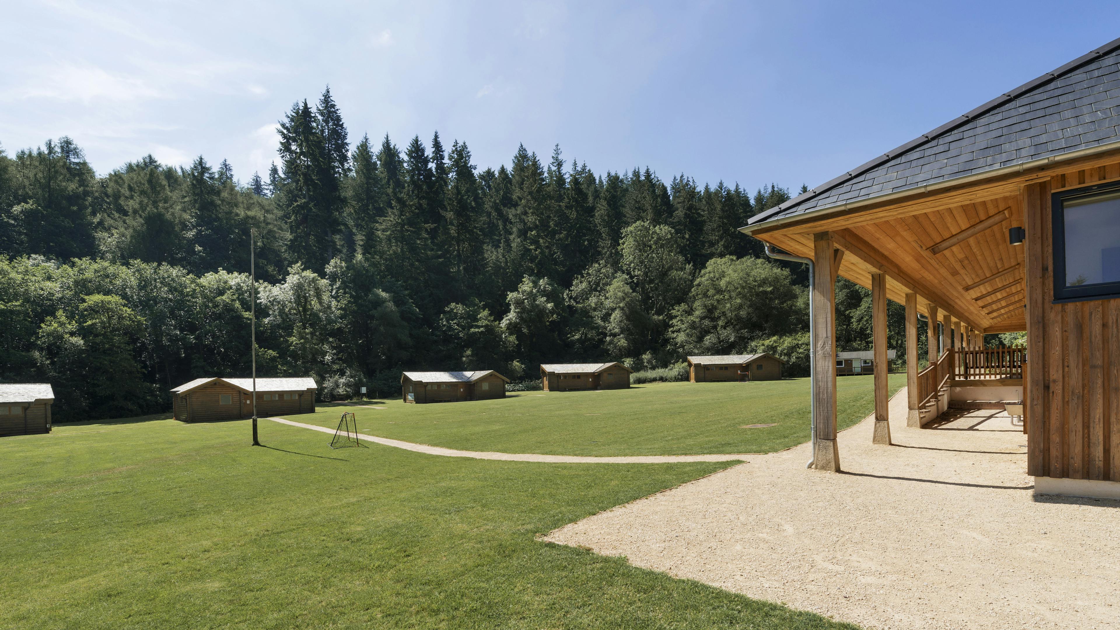 Great Wood Camp located in Somerset, offering a peaceful and natural retreat