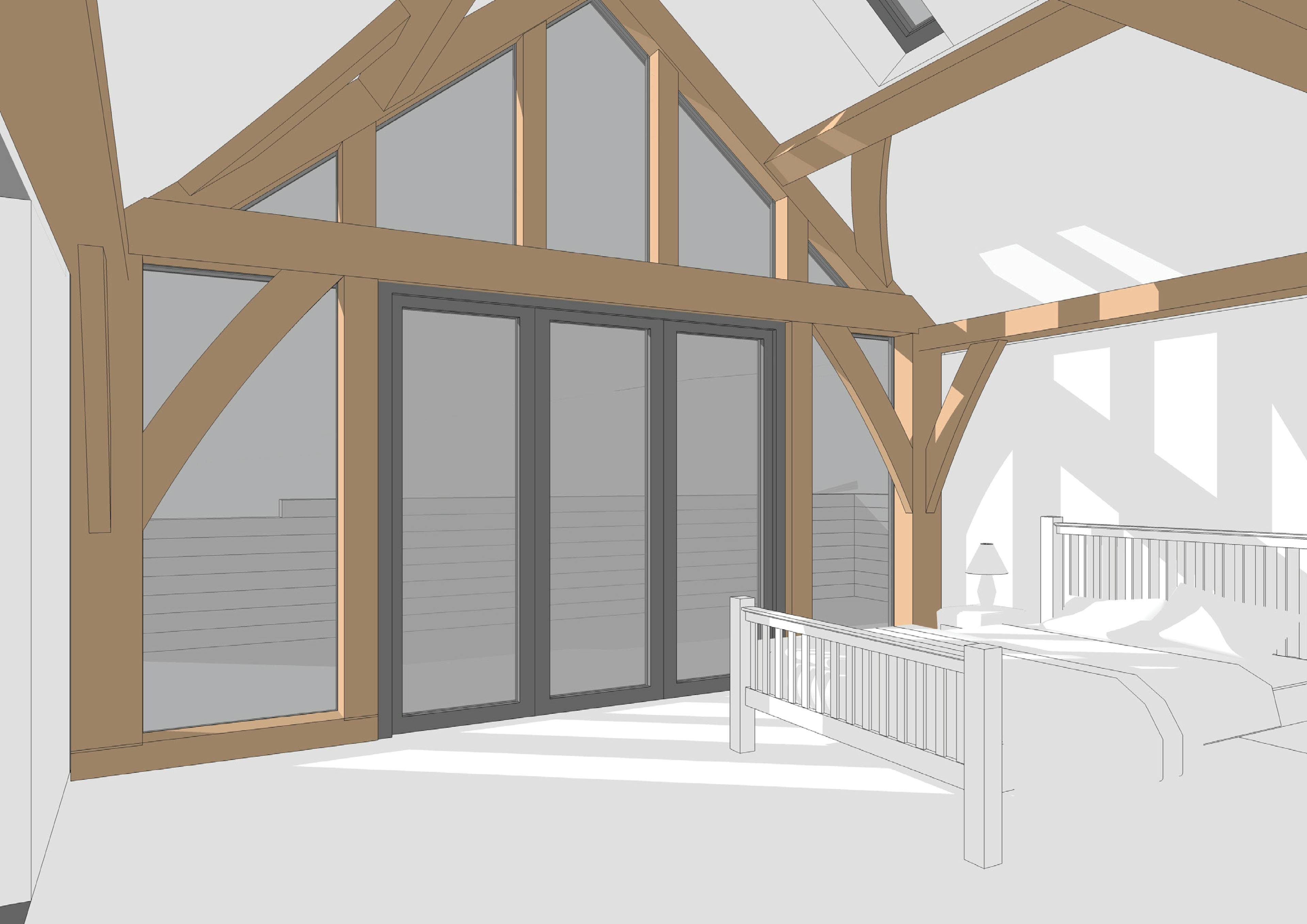 Warsdown_Coad_frame_drawing_glazed_gabelend