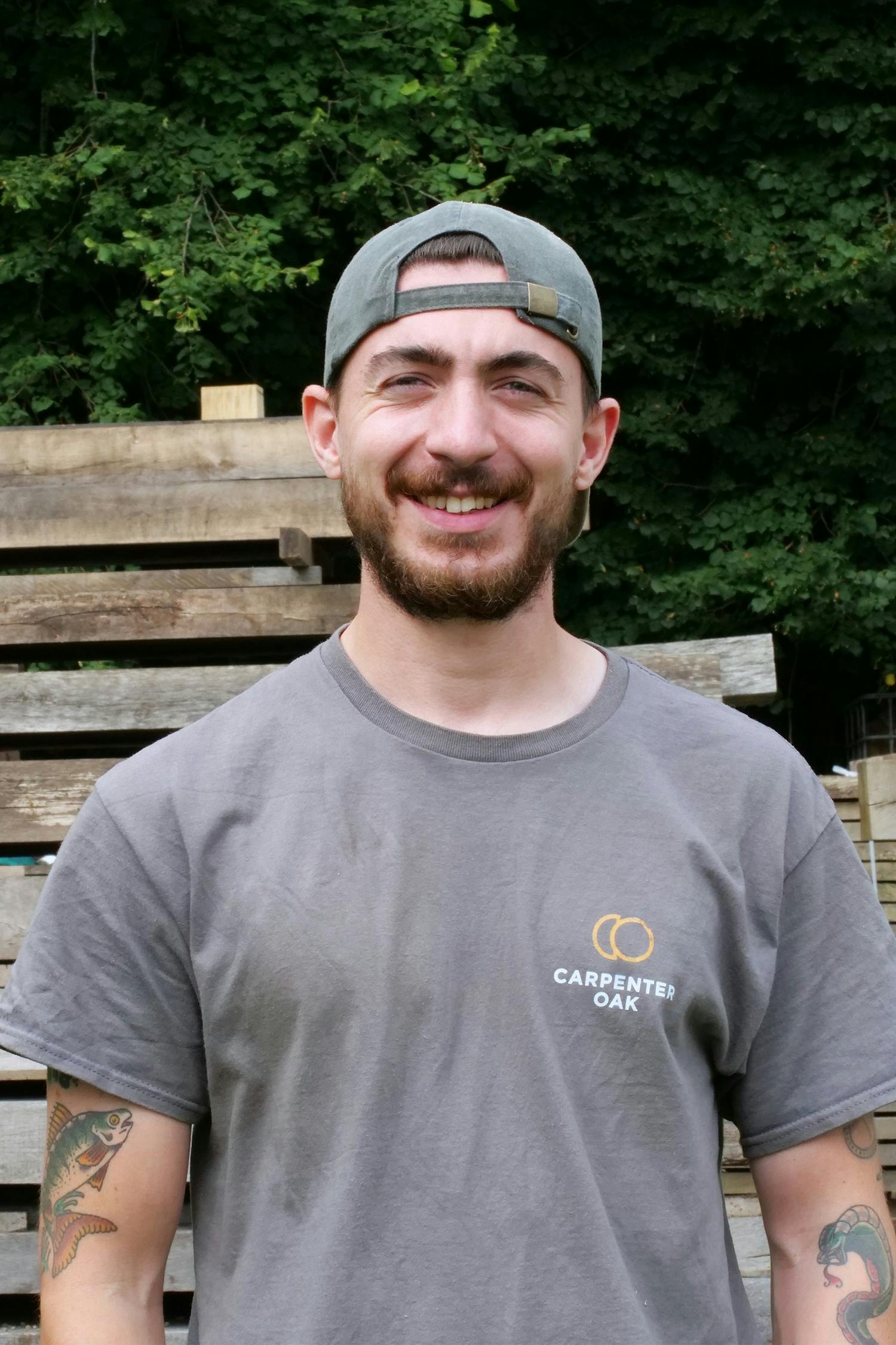 Daniel Bex carpenter portrait