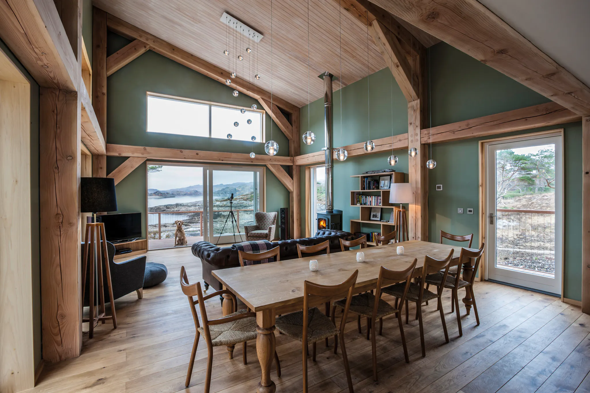 Taigh Na Coille - House of the Woods – Carpenter Oak